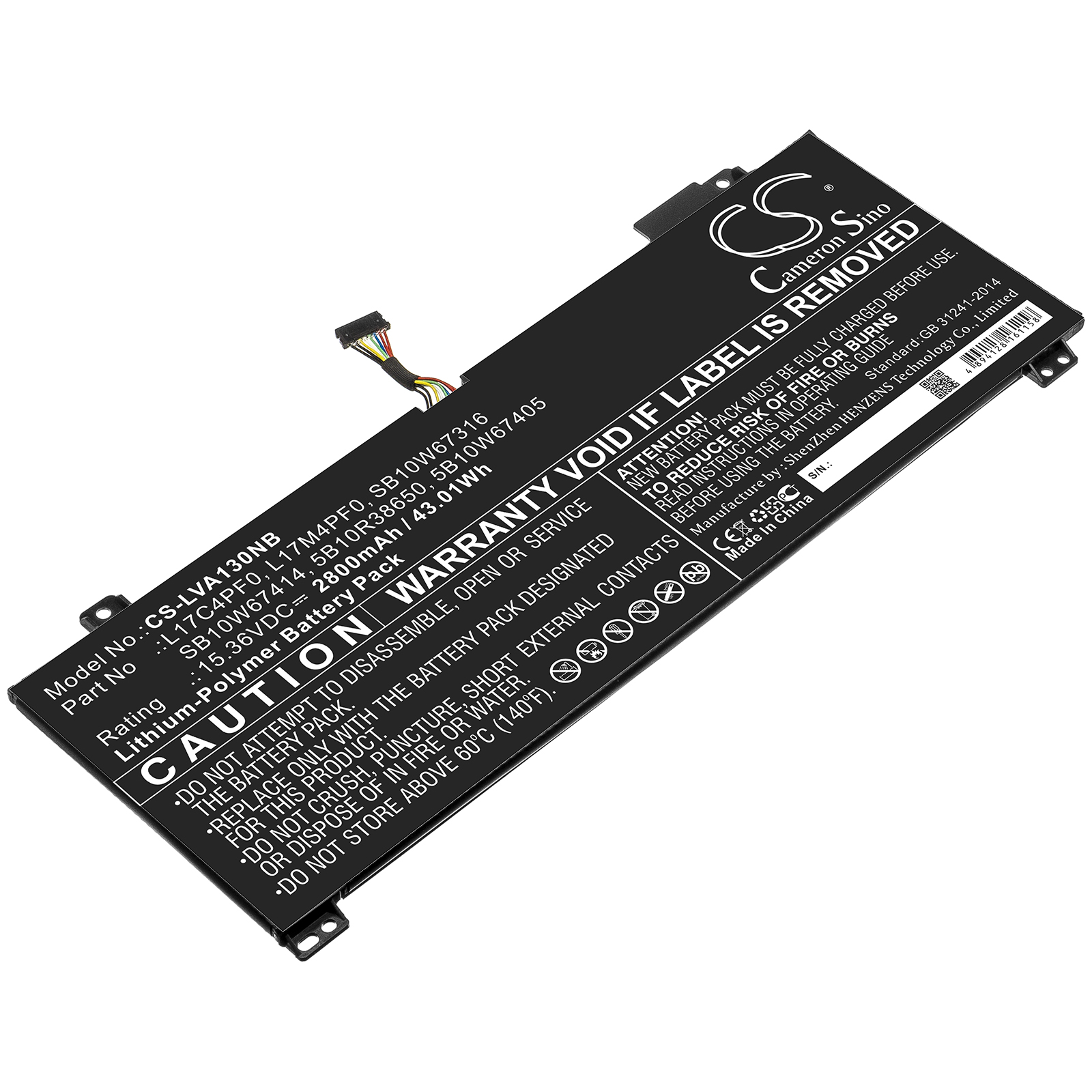 Акумулятор Lenovo xiaoxin Air 13, xiaoxin Air 13IWL