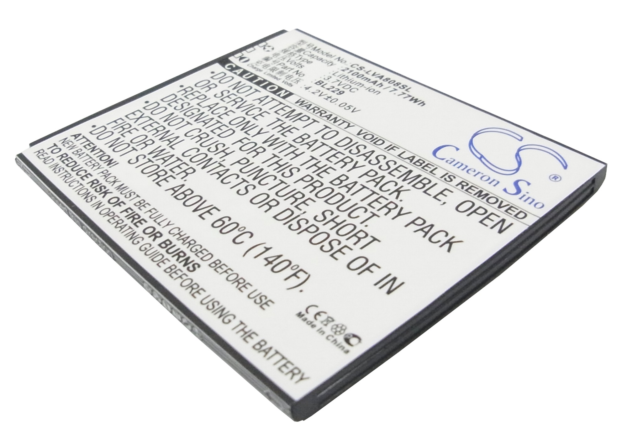 Акумулятор Lenovo A8, A806, A808T