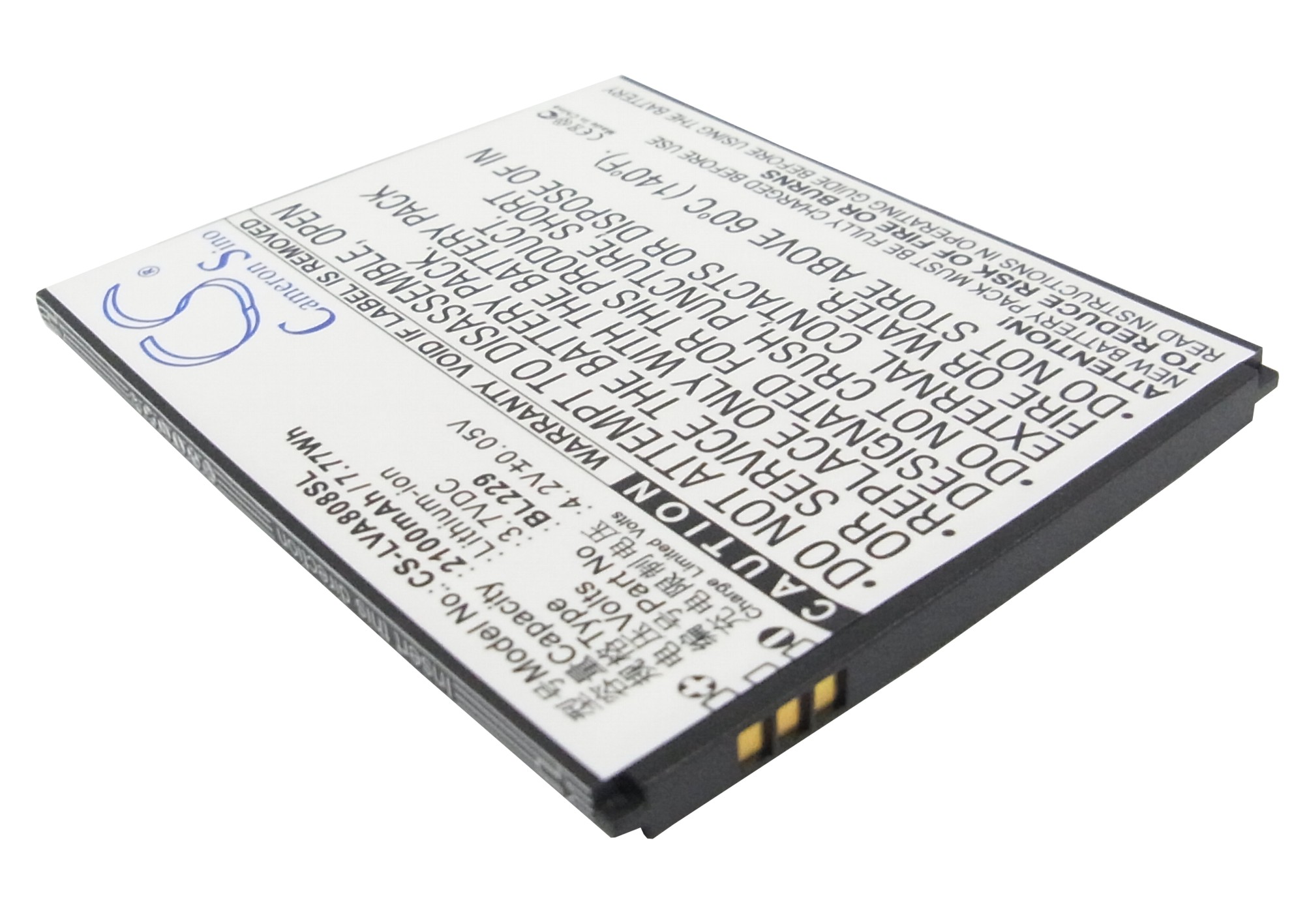 Акумулятор Lenovo A8, A806, A808T - Зображення 2