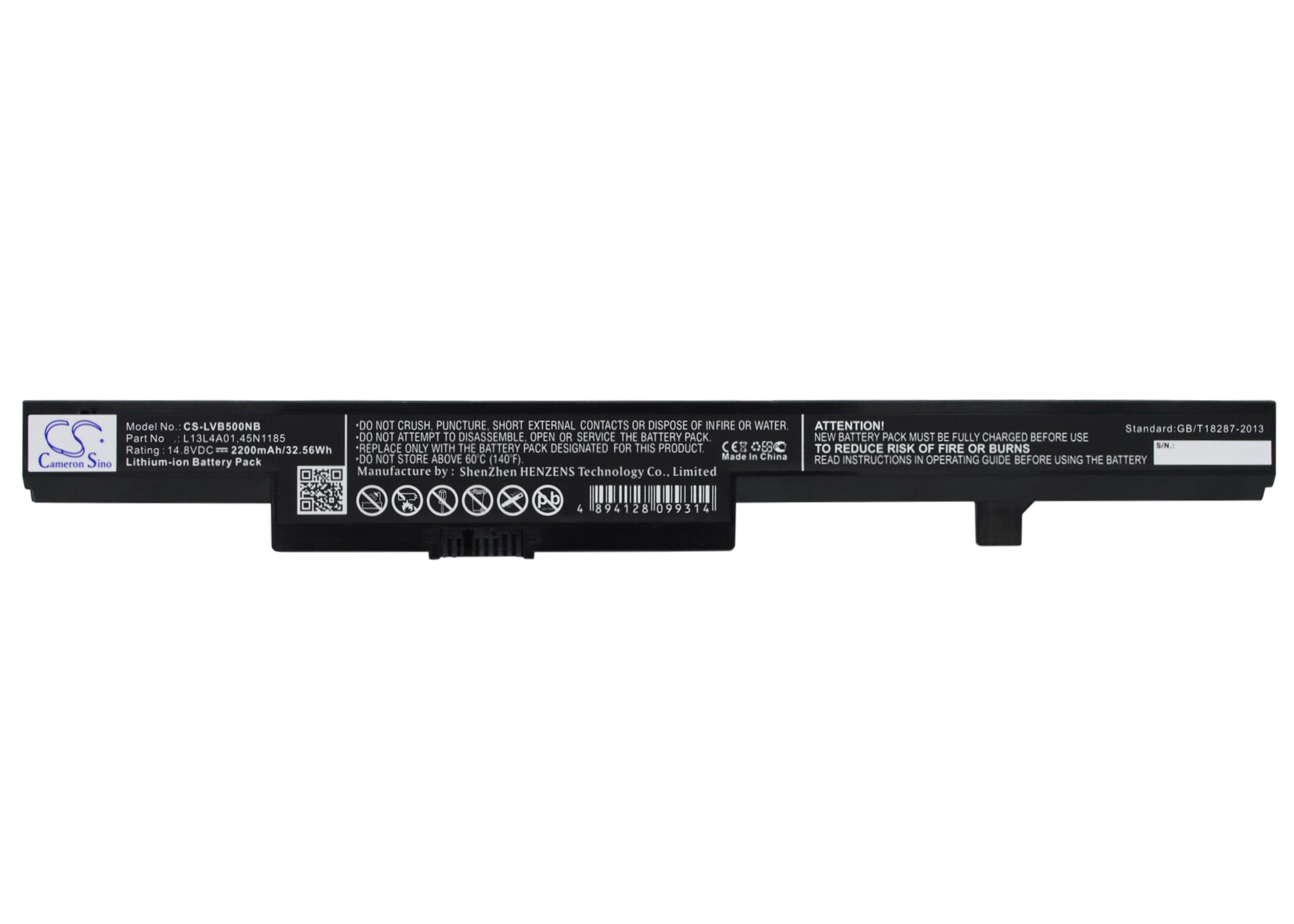 Акумулятор Lenovo B40, B40-30, B40-45, B40-70, B50, B50-30, B50-30 Touch, B50-45, B50-70, Eraser B40, Eraser B40-30, Eraser B40-45, Eraser B40-70, Eraser B50, Eraser B50-30, Eraser B50-30 Touch, Eraser B50-45, Eraser B50-70, Eraser M4400, Eraser