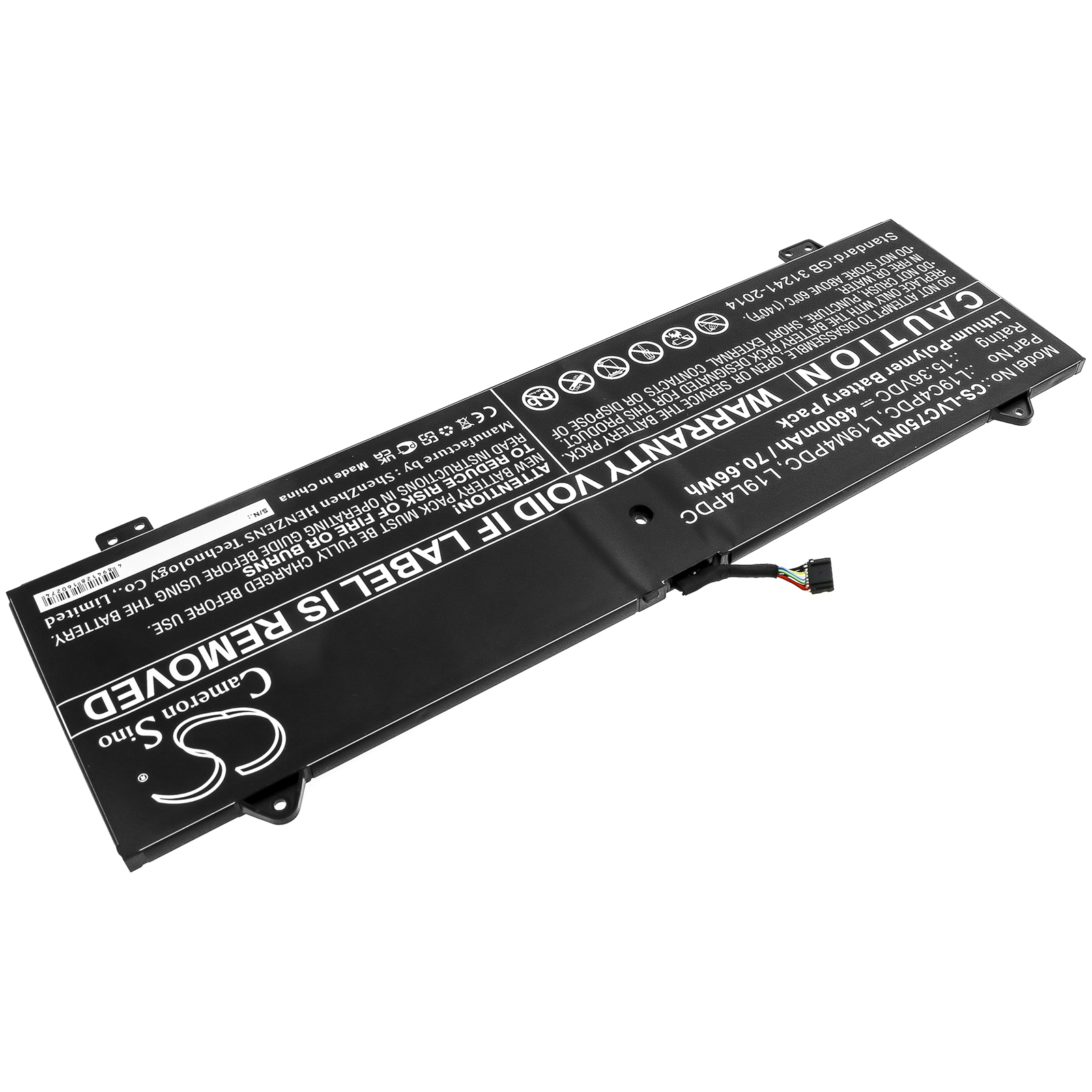 Акумулятор Lenovo Yoga 14C 2021, Yoga 14C ITL 2021, Yoga 7 14, Yoga 7 14 ITL5, Yoga C750 14 ITL - Зображення 2