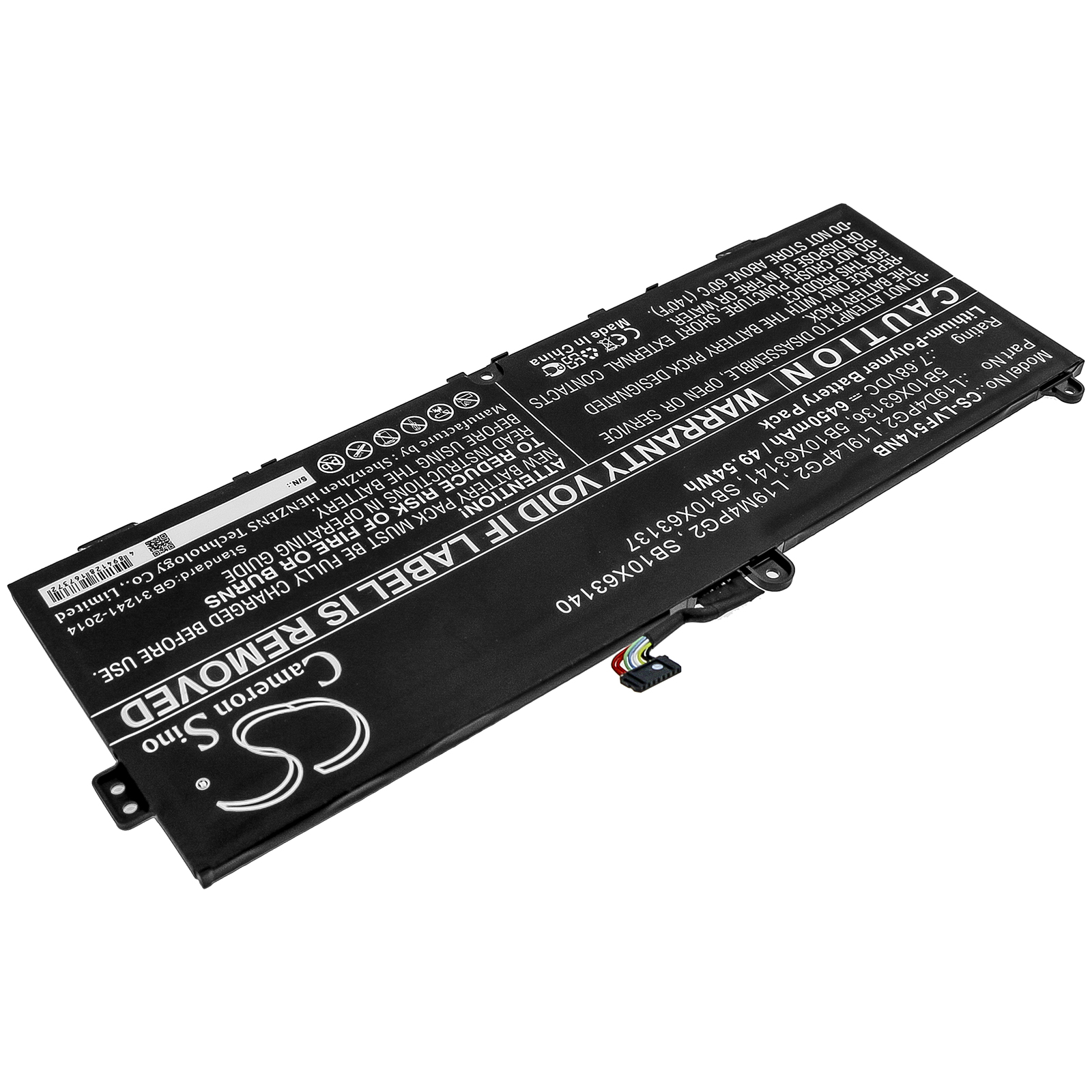 Акумулятор Lenovo C13 Yoga Gen 1 Chromebook-20UY, Flex 5 1570, Flex 5 CB-13IML05 82B80006UX, Flex 5 CB-13IML05 82B8000FAU, Flex 5 CB-13IML05 82B8000RAU, Flex 5 CB-13IML05 82B8003FAU, Flex 5-1470, IdeaPad Flex 5 1470, IdeaPad Flex 5 1570 - Зображення 2