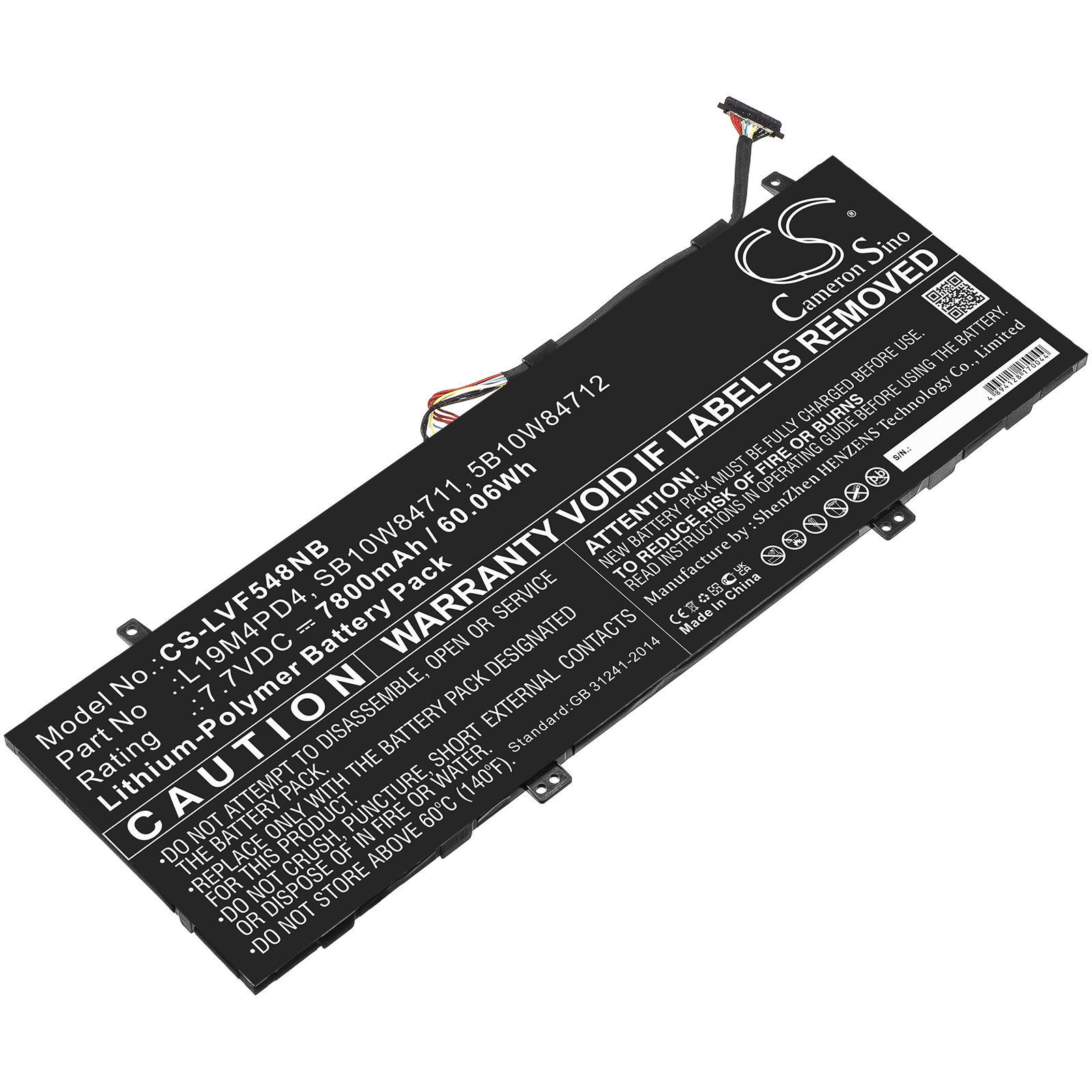 Акумулятор Lenovo Flex 5G, Flex 5G-14Q8CX05(81XE/82AK)