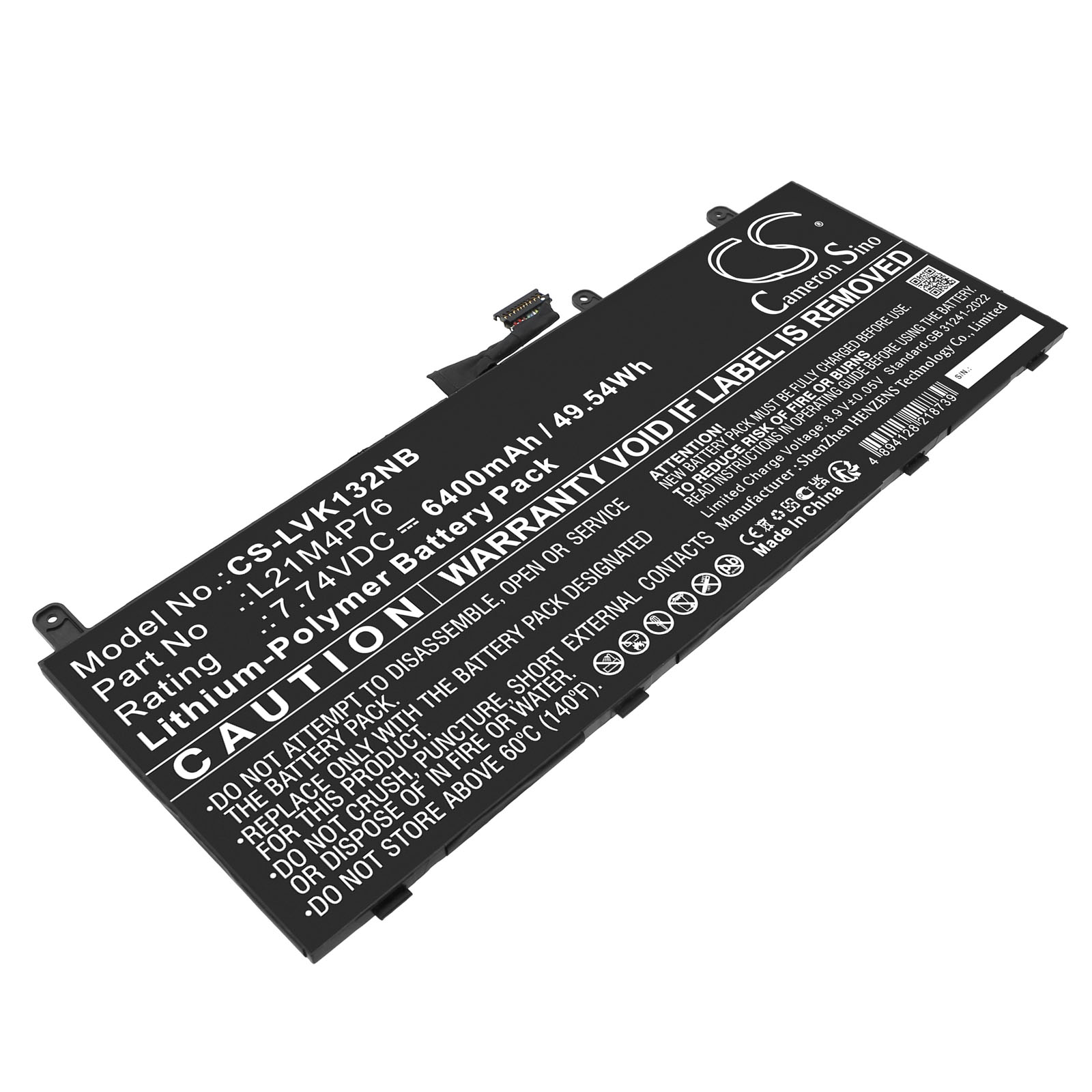 Акумулятор Lenovo ThinkPad X13S GEN 1-21BX000EHV, ThinkPad X13S GEN 1-21BX000GSC, ThinkPad X13S GEN 1-21BX000HMB, ThinkPad X13S GEN 1-21BX000HSC, ThinkPad X13S GEN 1-21BX000JIX, ThinkPad X13S GEN 1-21BX000JSP, ThinkPad X13S GEN 1-21BX000KMH,