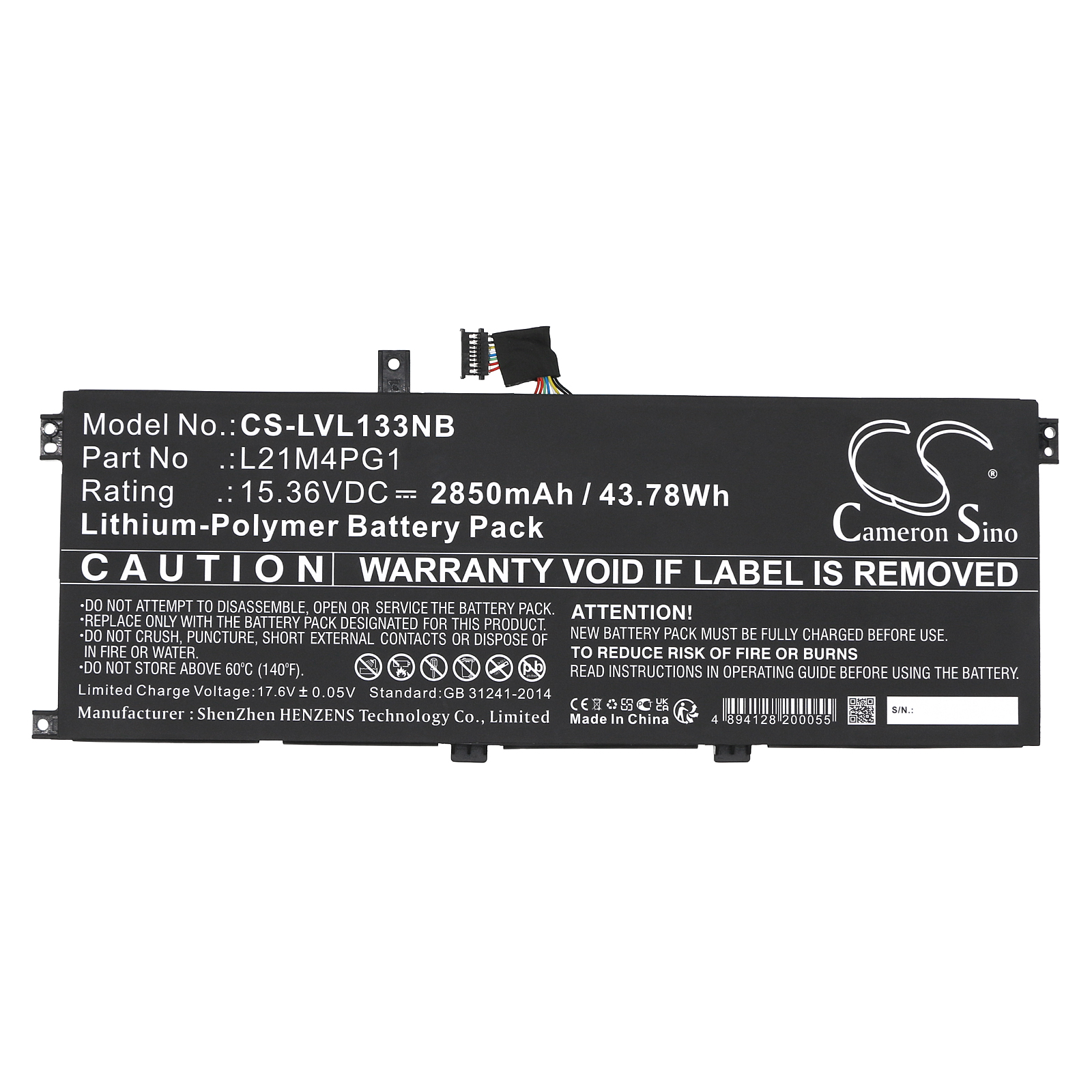 Акумулятор Lenovo ThinkPad L13 Gen 3 21B3004KMY, ThinkPad L13 Gen 3 21B3004WEQ, ThinkPad L13 Gen 3 21B3006RUE, ThinkPad L13 Gen 3(AMD)-21B900, ThinkPad L13 Gen 3(AMD)-21B900, ThinkPad L13 Gen 3(AMD)-21B900, ThinkPad L13 Gen 3(AMD)-21B900, ThinkPad - Зображення 3