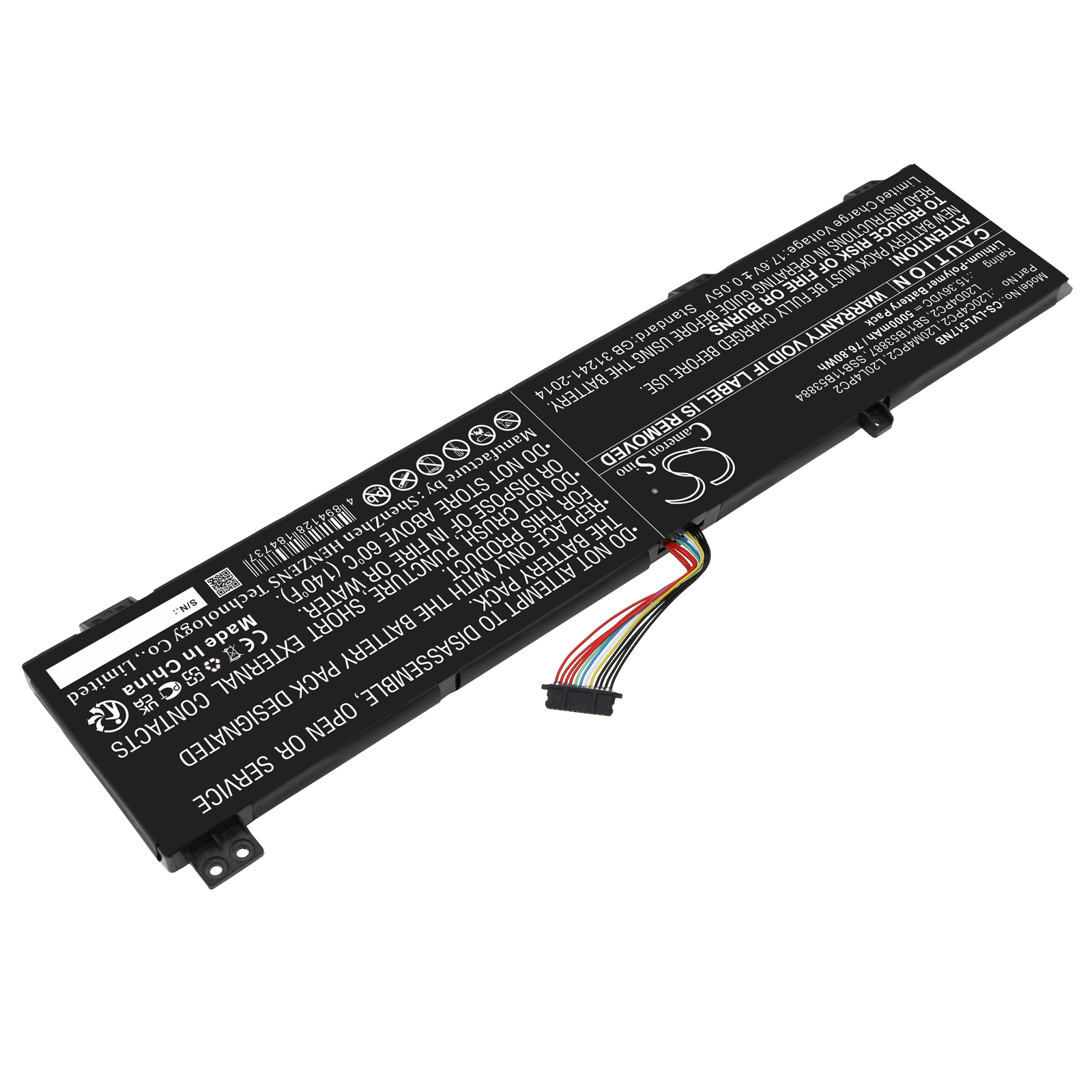 Акумулятор Lenovo Legion 5 17ACH6-82JY005TUS, Legion 5 17ACH6-82K00002KR, Legion 5 17ACH6-82K00009FR, Legion 5 17ACH6-82K0000KBM, Legion 5 17ACH6-82K0000THV, Legion 5 17ACH6-82K00017GM, Legion 5 17ACH6-82K0001EGM, Legion 5 17ACH6-82K0001RMB, Legion - Зображення 2