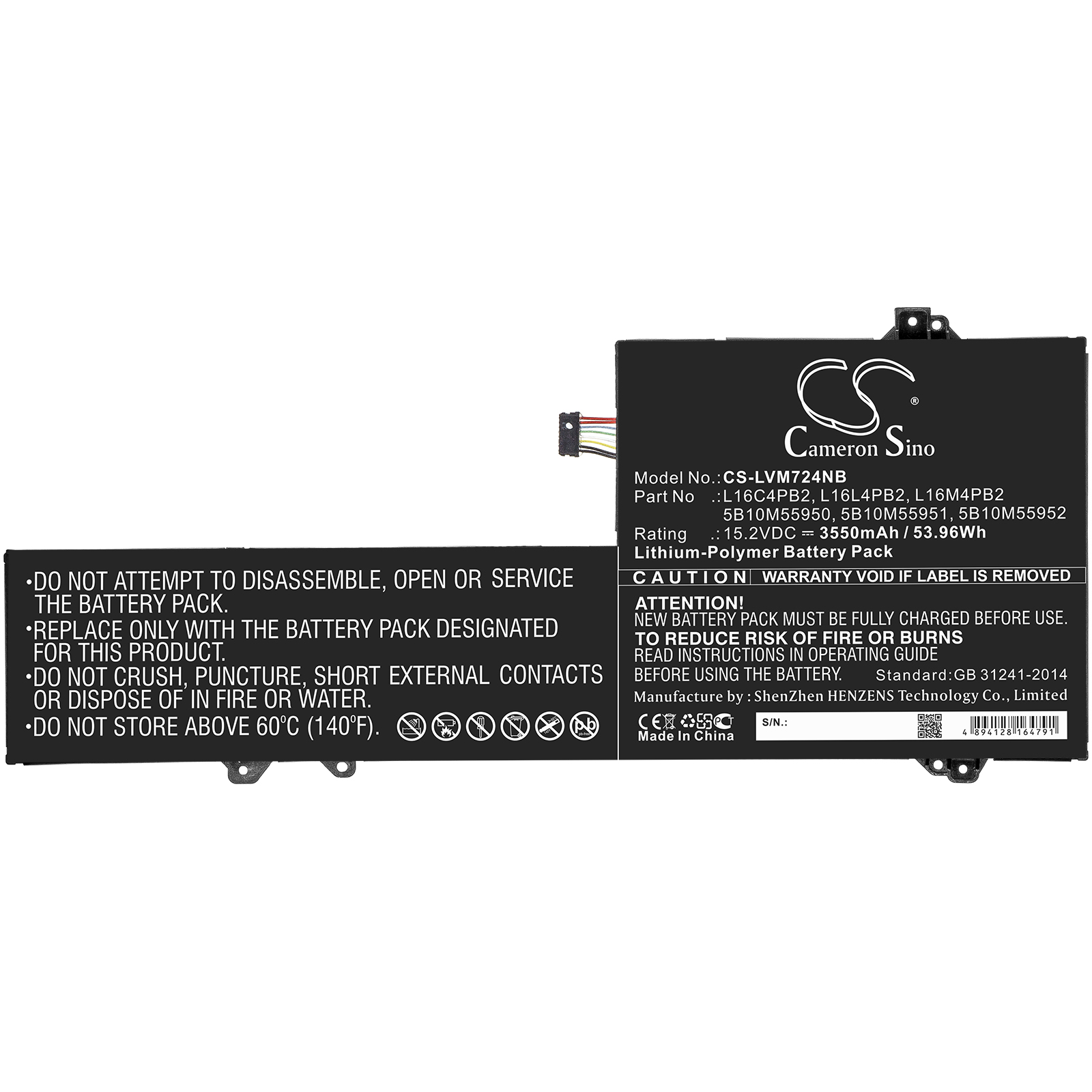 Акумулятор Lenovo Air 14 Pro, IdeaPad 720S-14, IdeaPad 720s-14IKB, IdeaPad 720s-14IKB 80XC, IdeaPad 720s-14IKB 81BD, IdeaPad 720S-14IKB 81BD003YMH, IdeaPad 720S-14IKB 81BD0051AU, IdeaPad 720s-14IKB(80XC/81BD), IdeaPad 720s-14IKB(80XC0003US), IdeaPad - Зображення 3