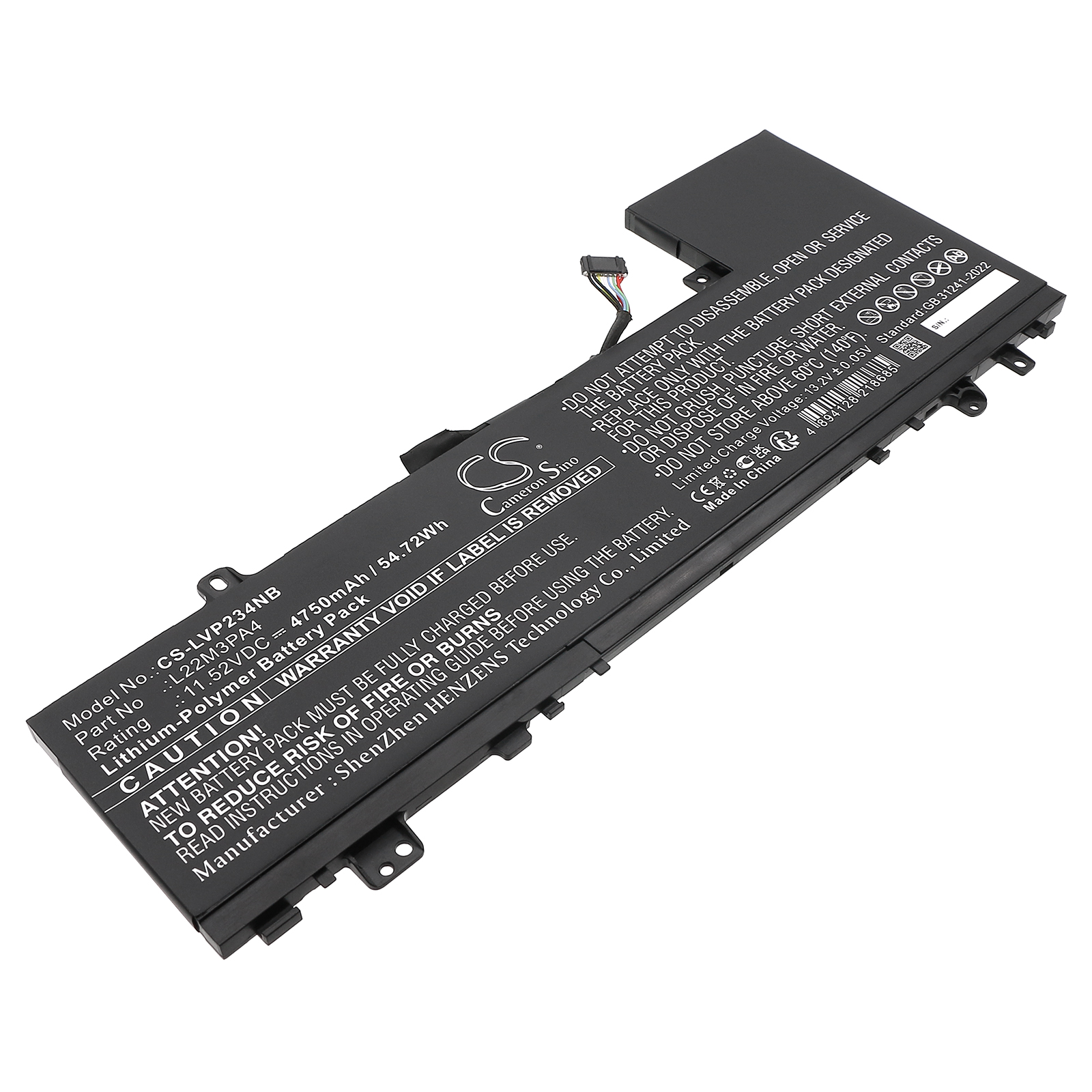 Акумулятор Lenovo IdeaPad Slim 5 14ABR8 82XE0001, IdeaPad Slim 5 14ABR8 82XE0002, IdeaPad Slim 5 14ABR8 82XE0003, IdeaPad Slim 5 14ABR8 82XE0004, IdeaPad Slim 5 14ABR8 82XE0005, IdeaPad Slim 5 14ABR8 82XE0006, IdeaPad Slim 5 14ABR8 82XE0007, IdeaPad
