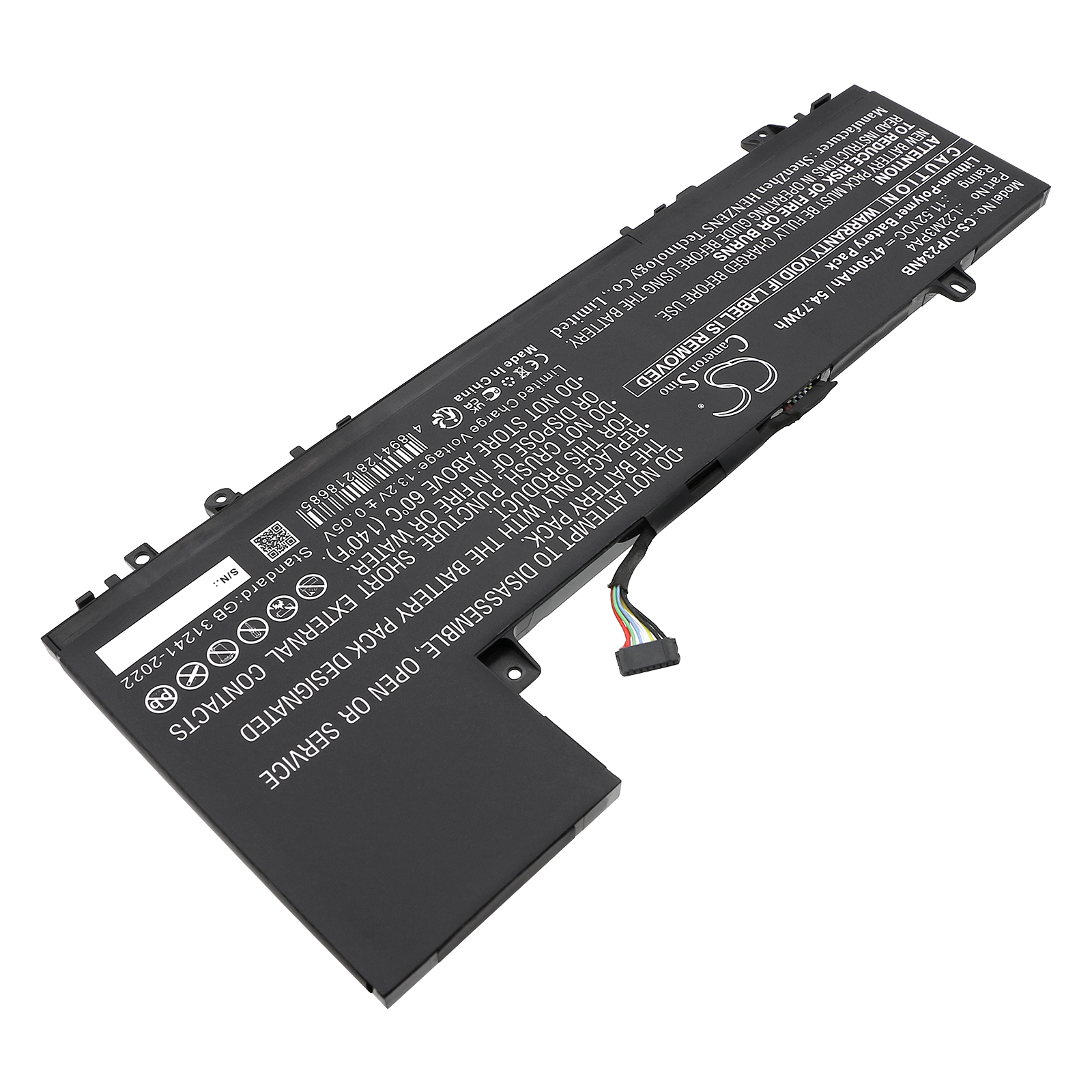 Акумулятор Lenovo IdeaPad Slim 5 14ABR8 82XE0001, IdeaPad Slim 5 14ABR8 82XE0002, IdeaPad Slim 5 14ABR8 82XE0003, IdeaPad Slim 5 14ABR8 82XE0004, IdeaPad Slim 5 14ABR8 82XE0005, IdeaPad Slim 5 14ABR8 82XE0006, IdeaPad Slim 5 14ABR8 82XE0007, IdeaPad - Зображення 2