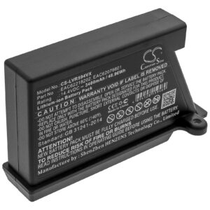 Акумулятор LG HOM-BOT 2.0, HOM-BOT 3.0, HomBot R66803VMNP, HOM-BOT SQUARE, HomBot VCARPETX, HomBot VHOMBOT1, HomBot VHOMBOT3, HomBot VPARQUET, HomBot VR1010GR, HomBot VR1012BS, HomBot VR1012W, HomBot VR1013RG, HomBot VR1013WS, HomBot VR1015V, HomBot