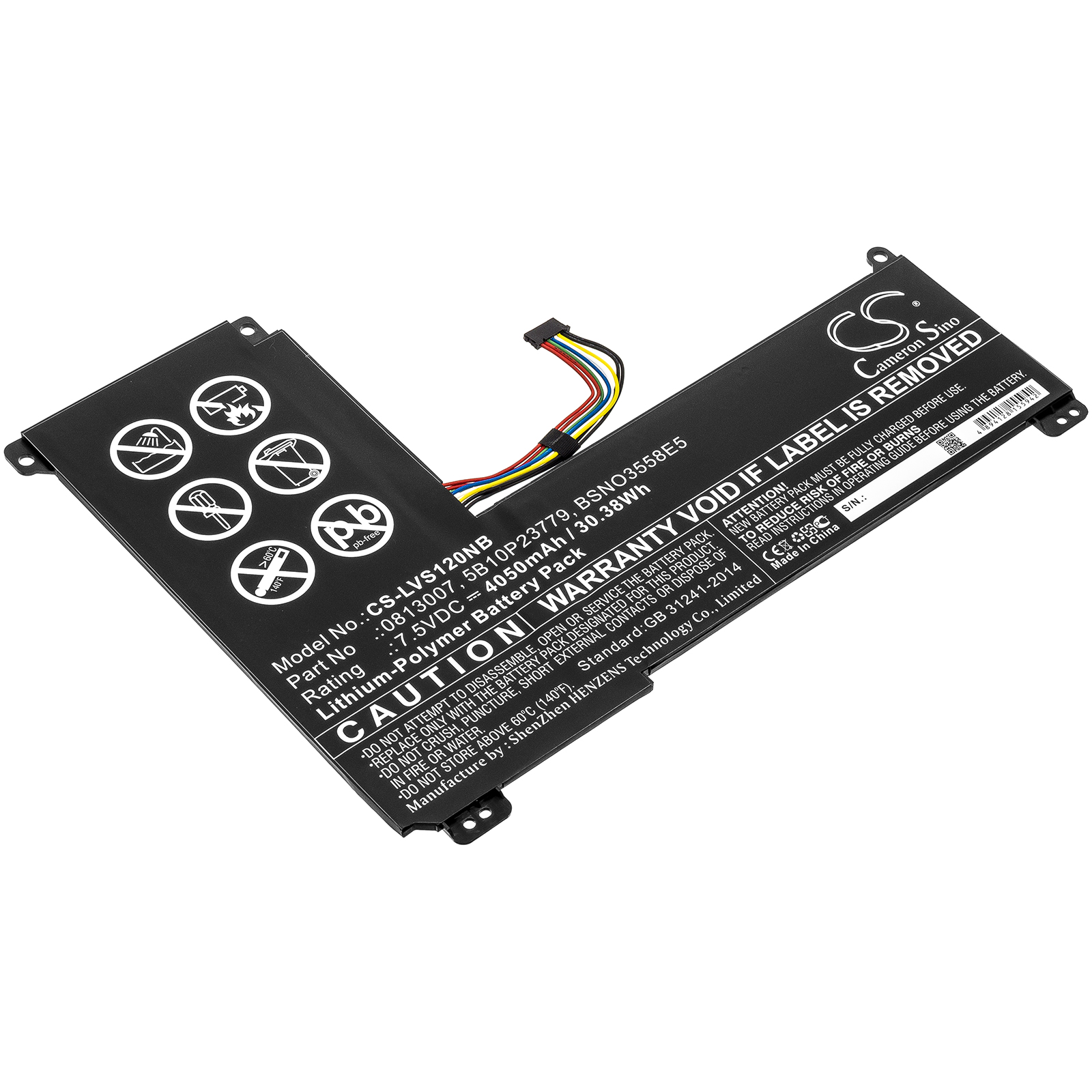 Акумулятор Lenovo Ideapad 120S-14, Ideapad 120S-14IAP, IdeaPad 120S-14IAP (81A5) Seri, IdeaPad 120S-14IAP (81A5004BGE, IdeaPad 120S-14IAP (81A5004CGE, IdeaPad 120S-14IAP (81A5006KGE, IdeaPad 120S-14IAP (81A5006MGE, IdeaPad 120S-14IAP (81A5006NGE,