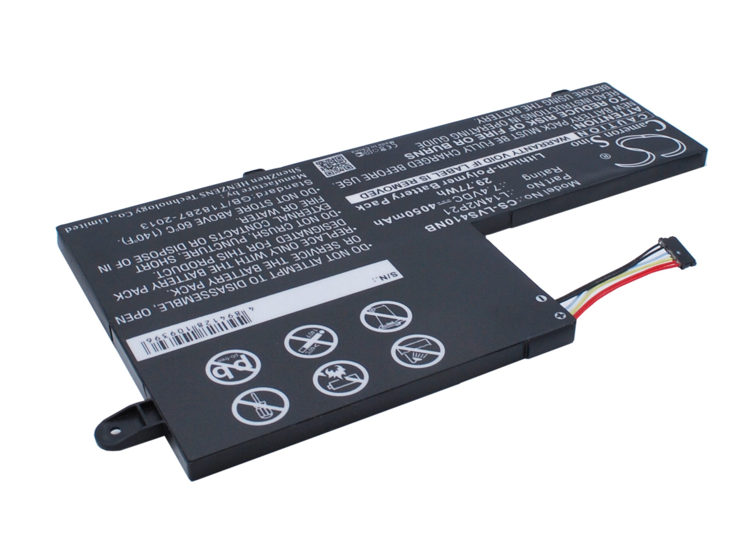 Акумулятор Lenovo IdeaPad 300s-14ISK, IdeaPad 300s-14ISK 80Q4, IdeaPad 300s-14ISK 80Q4000KUS, Ideapad 310S-14, Ideapad 310S-14ISK, Ideapad 310S-14ISK-IFI, IdeaPad 310S-15IKB, IdeaPad 310S-15IKB(80TV00L2GE), IdeaPad 310S-15IKB(80TV00RLGE), IdeaPad - Зображення 2