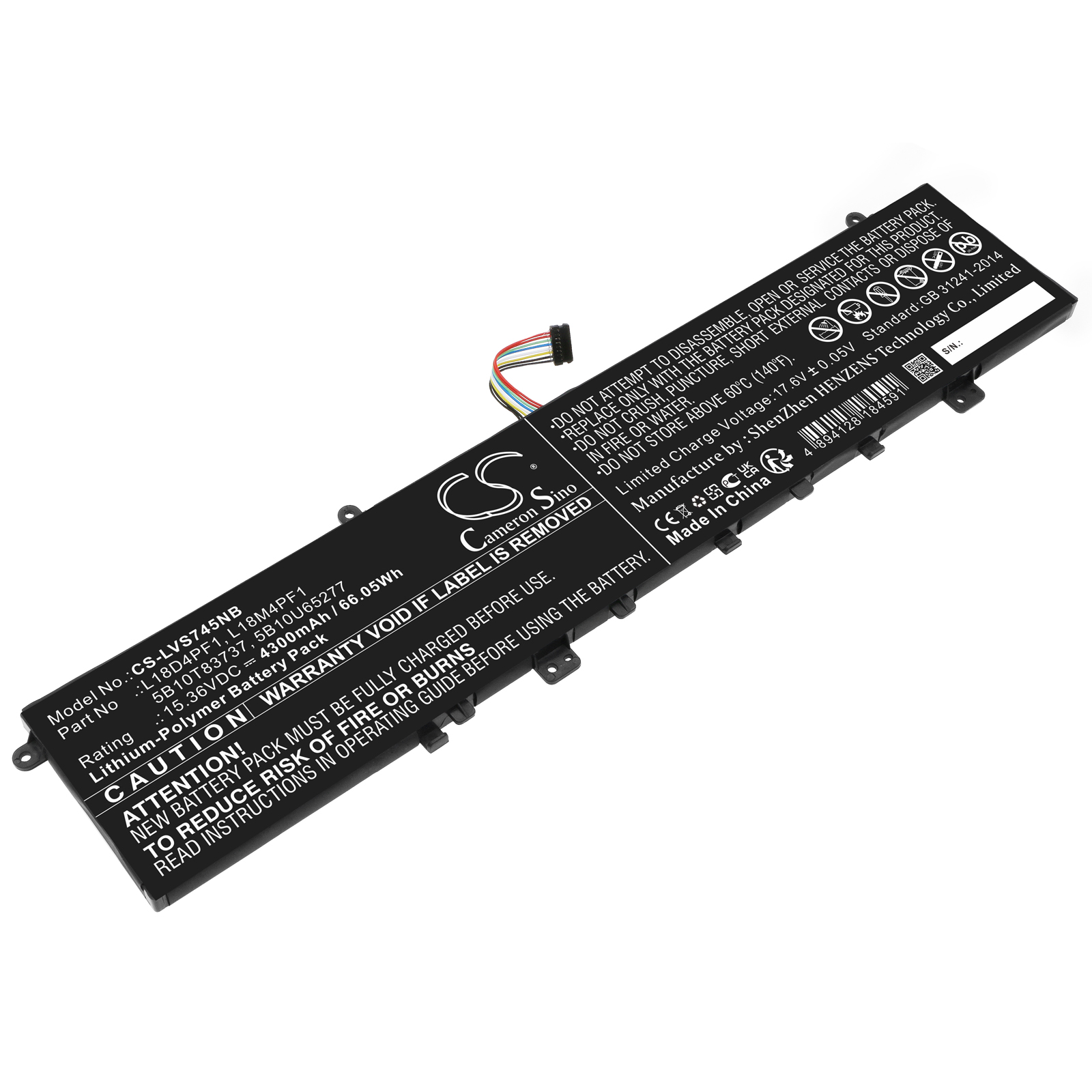 Акумулятор Lenovo Yoga C940-15, Yoga C940-15IRH, Yoga C940-15IRH 81TE0000US, YOGA C940-15IRH 81TE0003US, YOGA C940-15IRH 81TE000LGE, Yoga C940-15IRH 81TE000RMH, Yoga C940-15IRH 81TE000XMH, Yoga C940-15IRH 81TE0018GE, Yoga C940-15IRH 81TE001EIV, Yoga