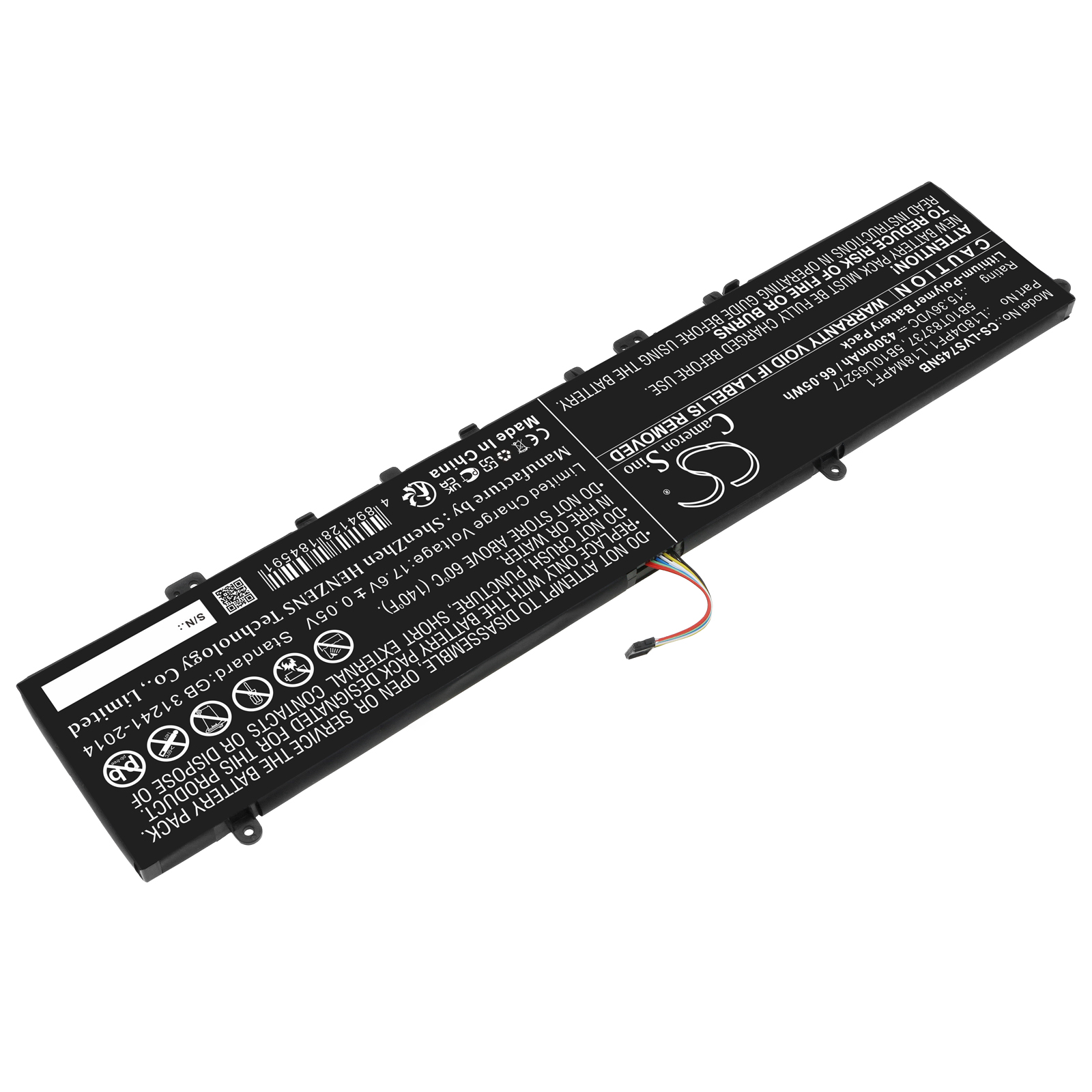 Акумулятор Lenovo Yoga C940-15, Yoga C940-15IRH, Yoga C940-15IRH 81TE0000US, YOGA C940-15IRH 81TE0003US, YOGA C940-15IRH 81TE000LGE, Yoga C940-15IRH 81TE000RMH, Yoga C940-15IRH 81TE000XMH, Yoga C940-15IRH 81TE0018GE, Yoga C940-15IRH 81TE001EIV, Yoga - Зображення 2