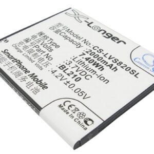 Акумулятор Lenovo A656, A658T, A750e, A766, A770E, S650, S658t, S820, S820e
