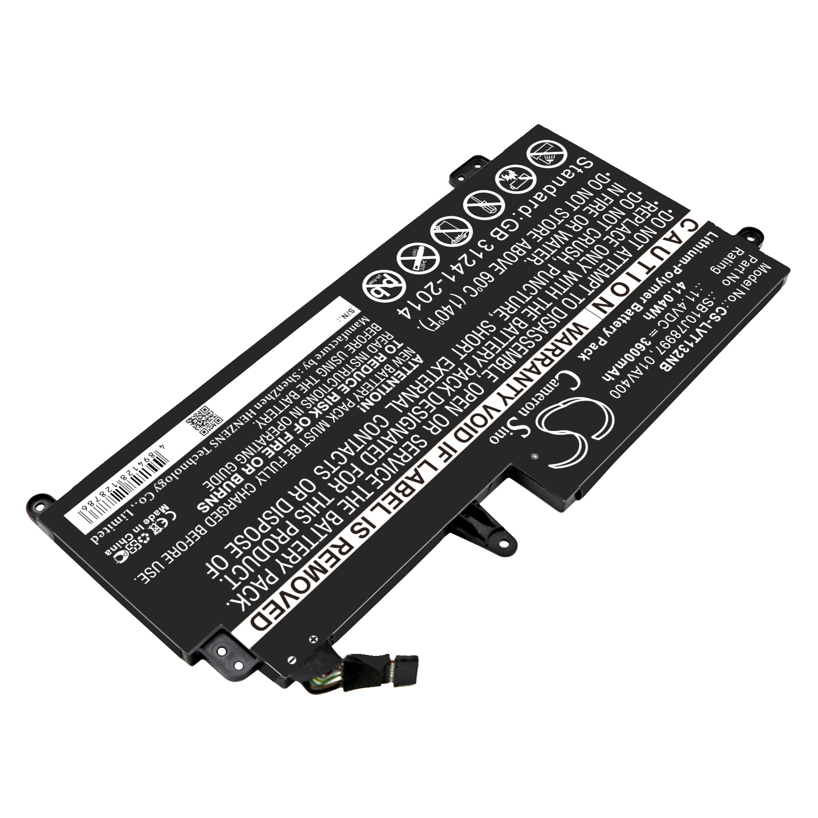 Акумулятор Lenovo 20GJ-006JSP, Lenovo Think Pad 13 (20GJS0250, Lenovo ThinkPad S2 20GKS06300, Thinkpad 13, ThinkPad 13 (20GL0000US), ThinkPad 13 20GL0000US, ThinkPad 13 Chromebook, Thinkpad S2, ThinkPad S2 2018, ThinkPad S2 2018(0PCD), ThinkPad S2 - Зображення 2