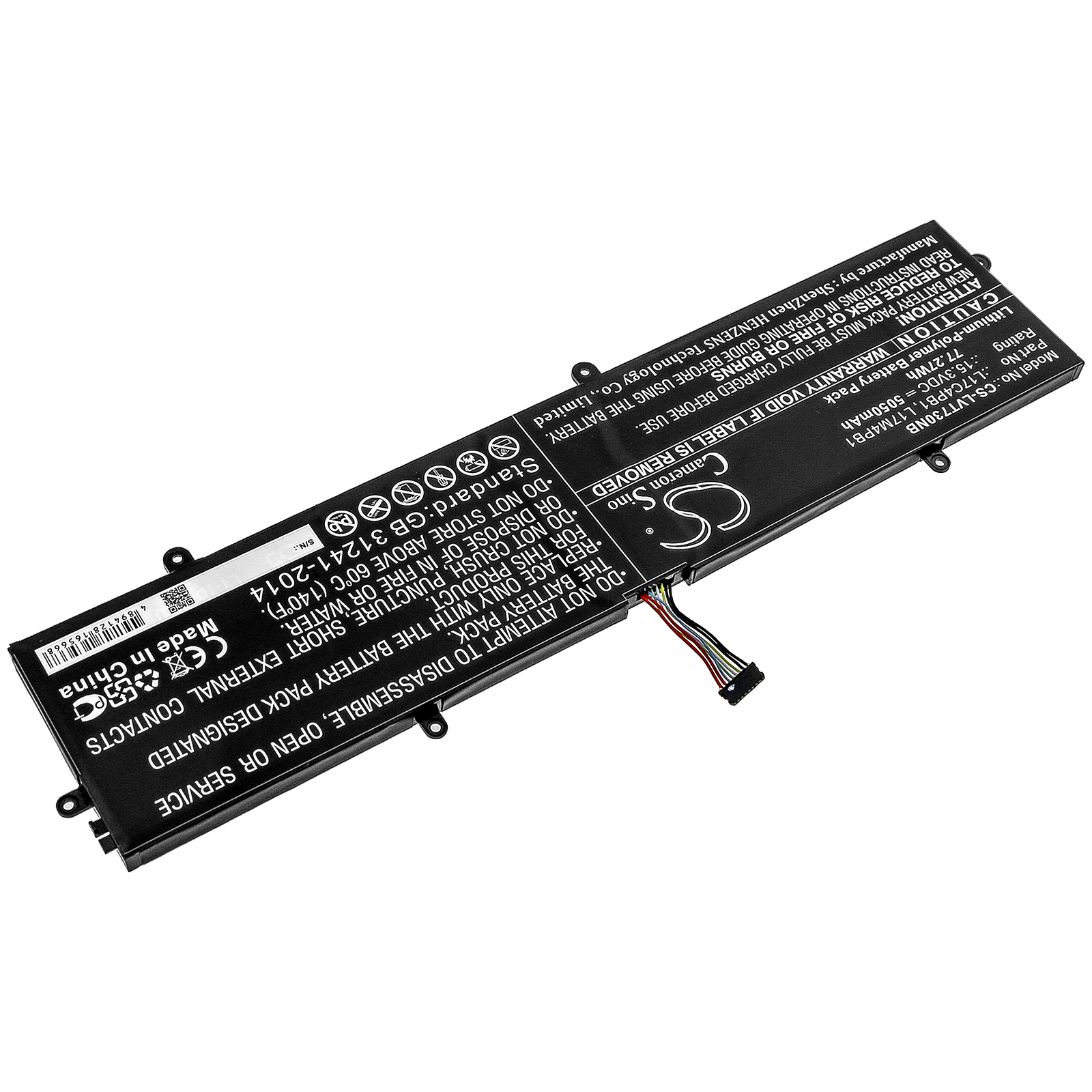 Акумулятор Lenovo 720S-15, Ideapad 720s touch-15ikb, IdeaPad 720S-15, Ideapad 720s-15 81ac, Ideapad 720s-15 81cr, IdeaPad 720S-15IKB, IdeaPad 720S-15IKB (81AC0034GE, IdeaPad 720S-15IKB(81AC), IdeaPad 720S-15IKB(81AC001AGE), IdeaPad - Зображення 2