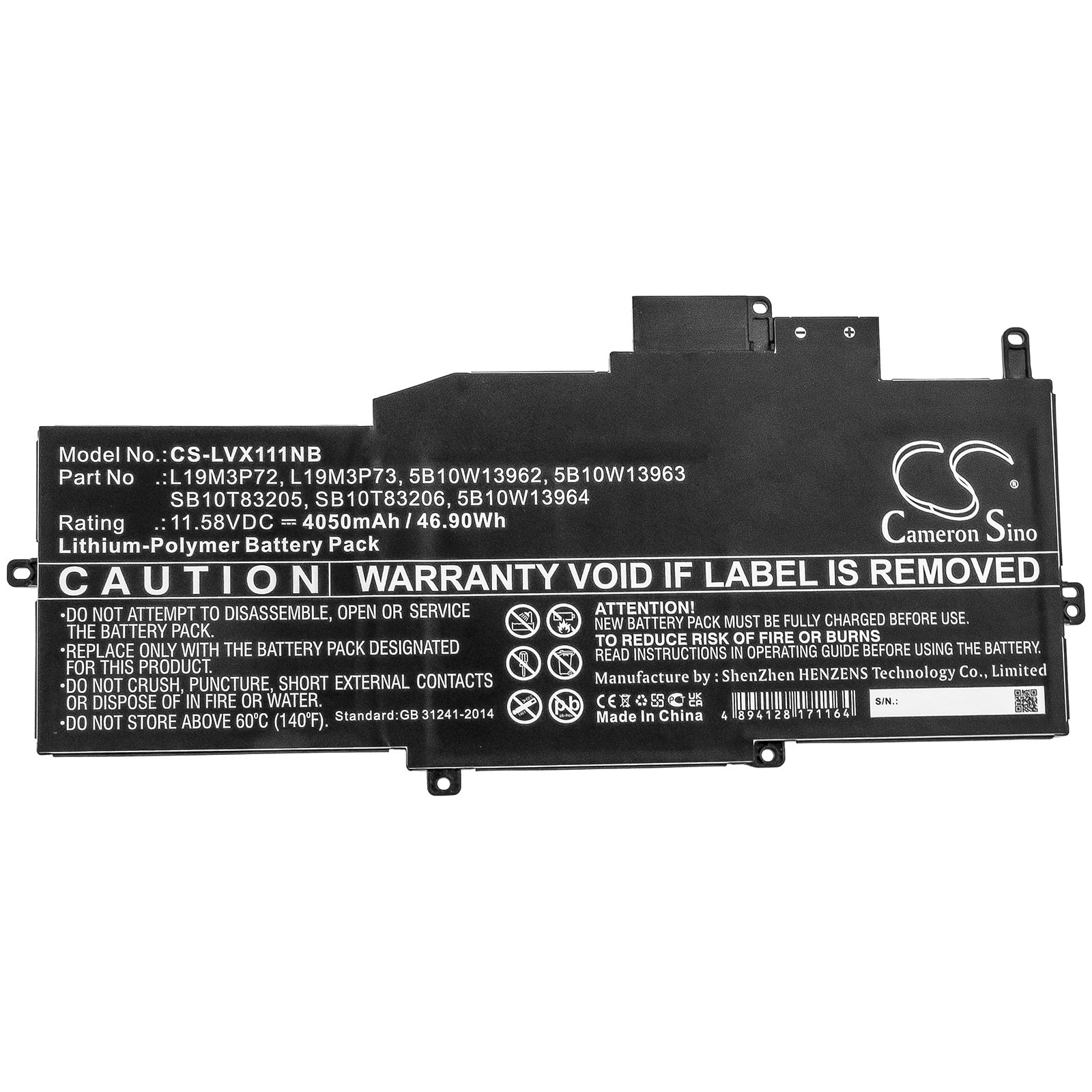 Акумулятор Lenovo ThinkPad X1 Nano, ThinkPad X1 Nano Gen 1-20UN000, ThinkPad X1 Nano Gen 1-20UN000, ThinkPad X1 Nano Gen 1-20UN000, ThinkPad X1 Nano Gen 1-20UN000, ThinkPad X1 Nano Gen 1-20UN000, ThinkPad X1 Nano Gen 1-20UN000, ThinkPad X1 Nano Gen - Зображення 3