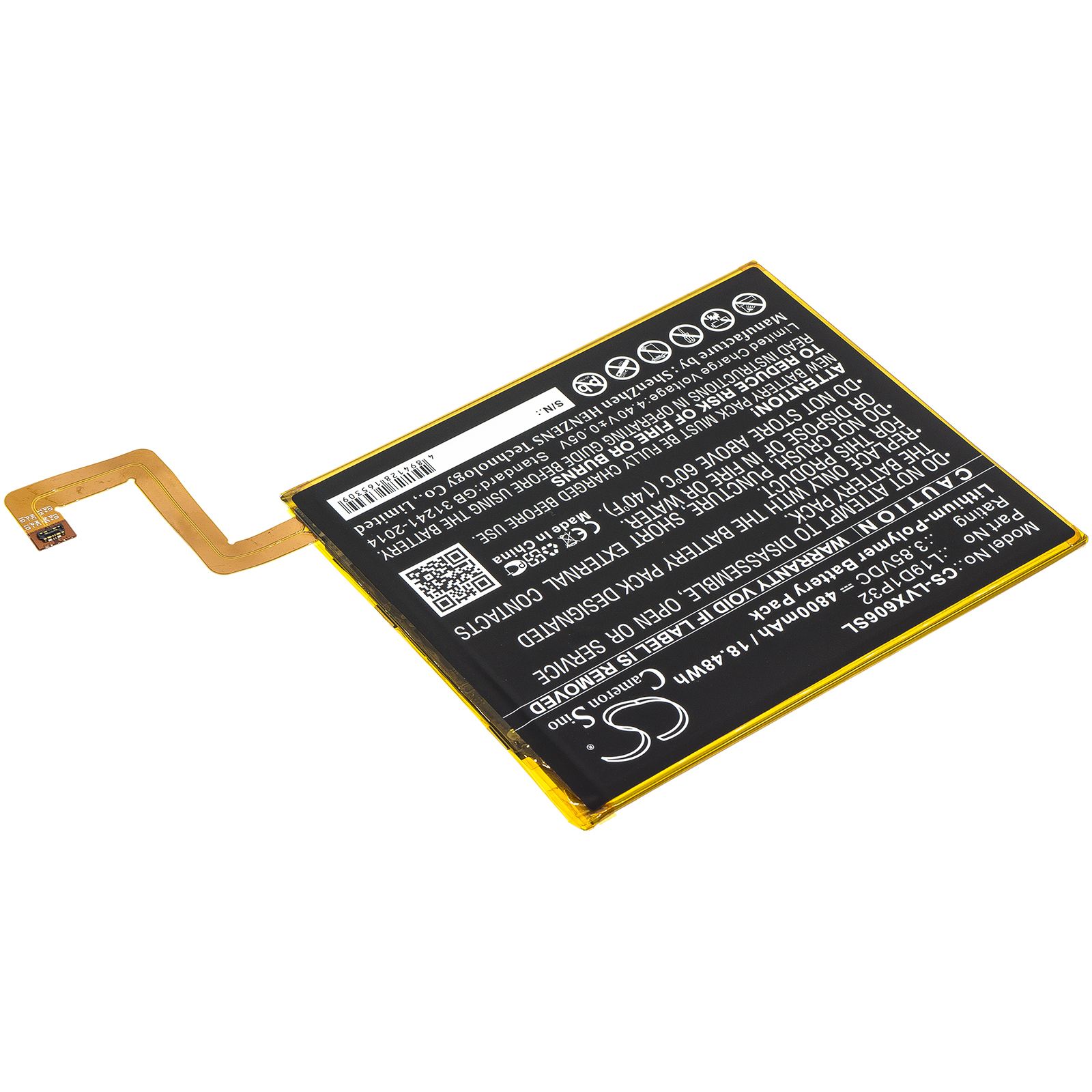 Акумулятор Lenovo Tab M10 Plus, TB-X606F - Зображення 2