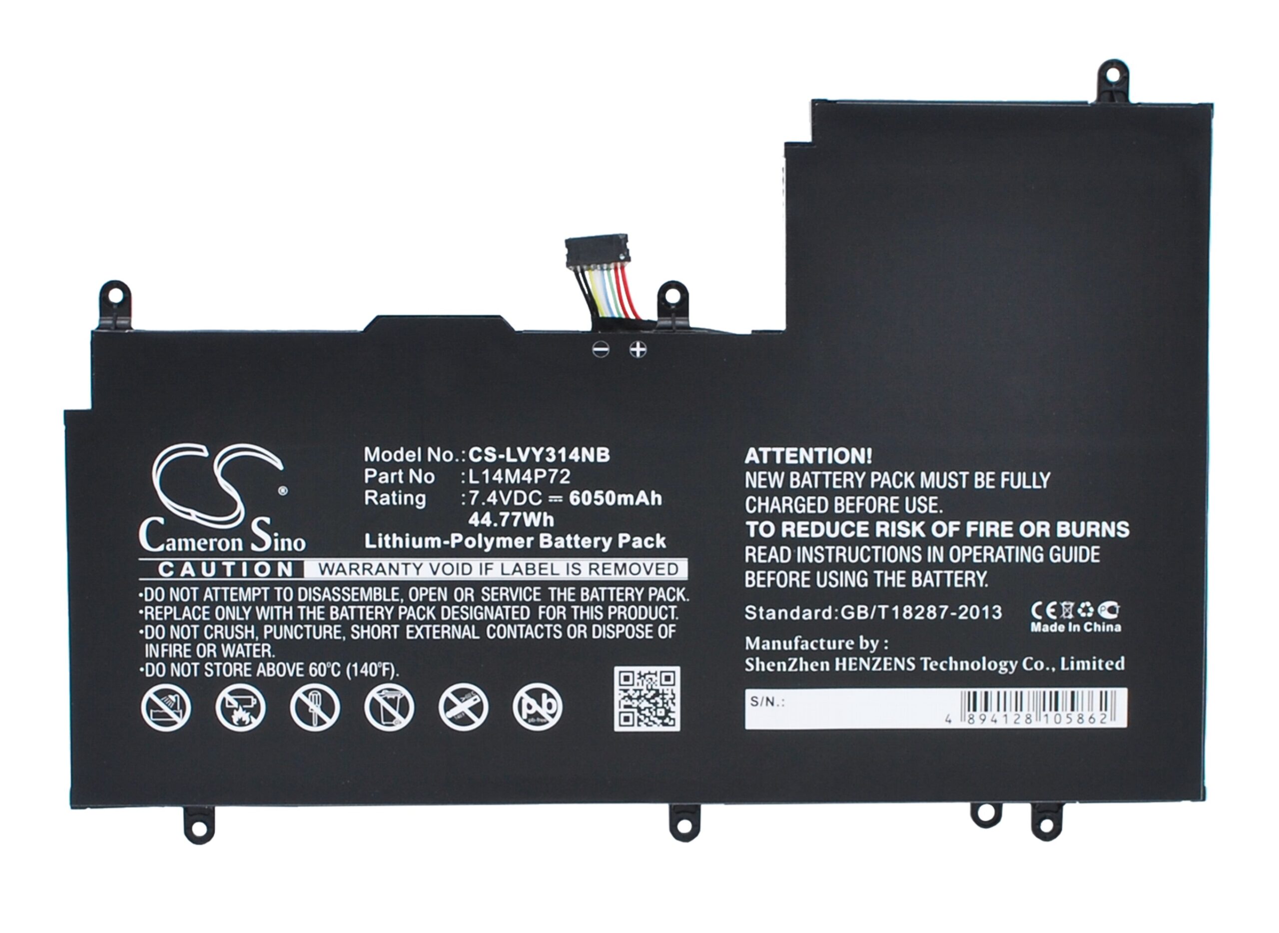 Акумулятор Lenovo Yoga 3 14, Yoga 3 1470, Yoga 700 14ISK, Yoga 700-14ISK, Yoga 700-14ISK(80QD), Yoga 700-14ISK(80QD006TGE), Yoga 700-14ISK(80QD006UGE), Yoga 700-14ISK(80QD006VGE), Yoga 700-14ISK(80QD0072GE), Yoga 700-14ISK(80QD008EGE), Yoga
