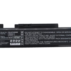 Акумулятор Lenovo IdeaPad Y450, IdeaPad Y450 20020, IdeaPad Y450 4189, IdeaPad Y450A, IdeaPad Y450G, IdeaPad Y550, IdeaPad Y550 4186, IdeaPad Y550A, IdeaPad Y550P, IdeaPad Y550P 3241