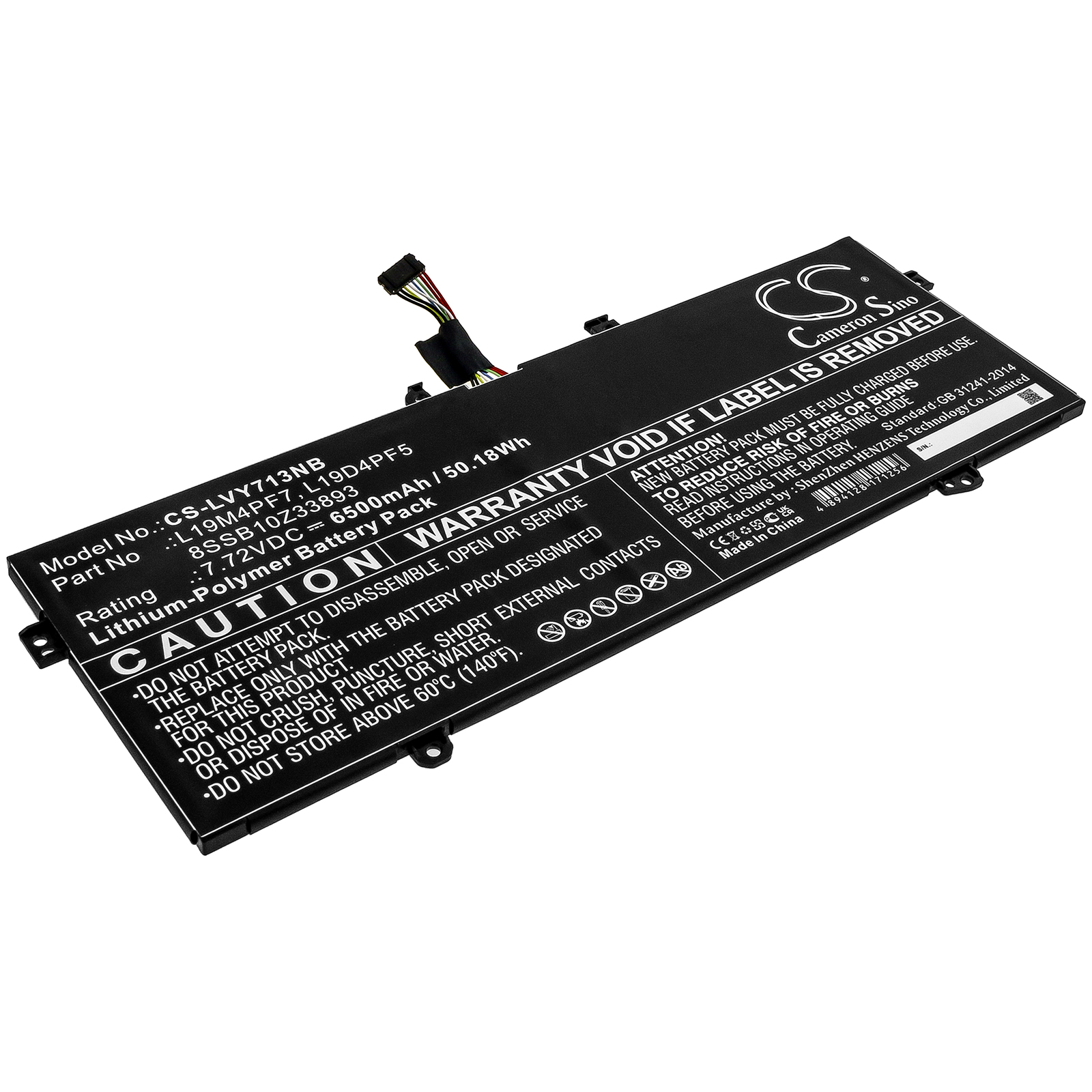 Акумулятор Lenovo YOGA 13S 2021, Yoga Slim 7-13ACN05, Yoga Slim 7-13ACN05(82CY), Yoga Slim 7-13ACN05(82CY000JGE, Yoga Slim 7-13ACN05(82CY000KGE, Yoga Slim 7-13ACN05(82CY000LGE, Yoga Slim 7-13ACN05(82CY000TGE, Yoga Slim 7-13ITL05, Yoga Slim