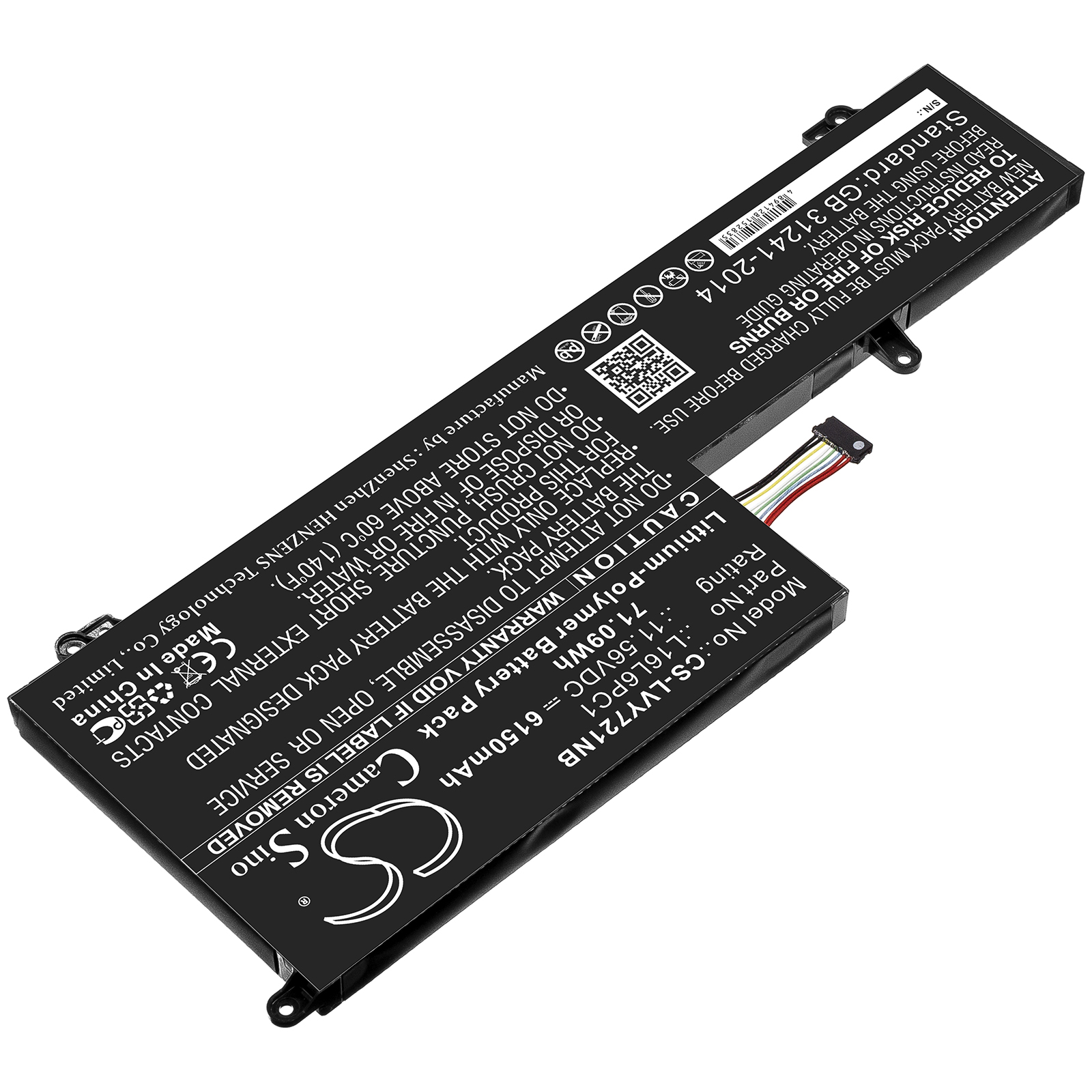 Акумулятор Lenovo Yoga 720, Yoga 720-15, Yoga 720-15Ikb, Yoga 720-15IKB (80X7), Yoga 720-15IKB (80X70041GE), Yoga 720-15IKB (80X70042GE), Yoga 720-15IKB (80X70043GE), Yoga 720-15IKB (80X70058GE), Yoga 720-15IKB (80X7005BGE), Yoga 720-15IKB - Зображення 2