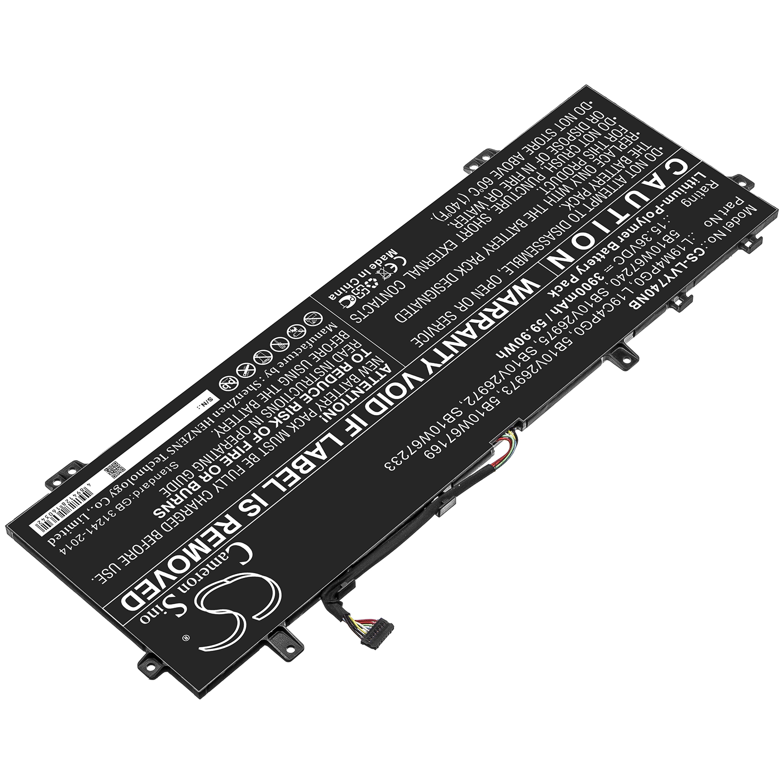 Акумулятор Lenovo Legion Y740S, Legion Y740S-15IMH, Legion Y9000X - Зображення 2