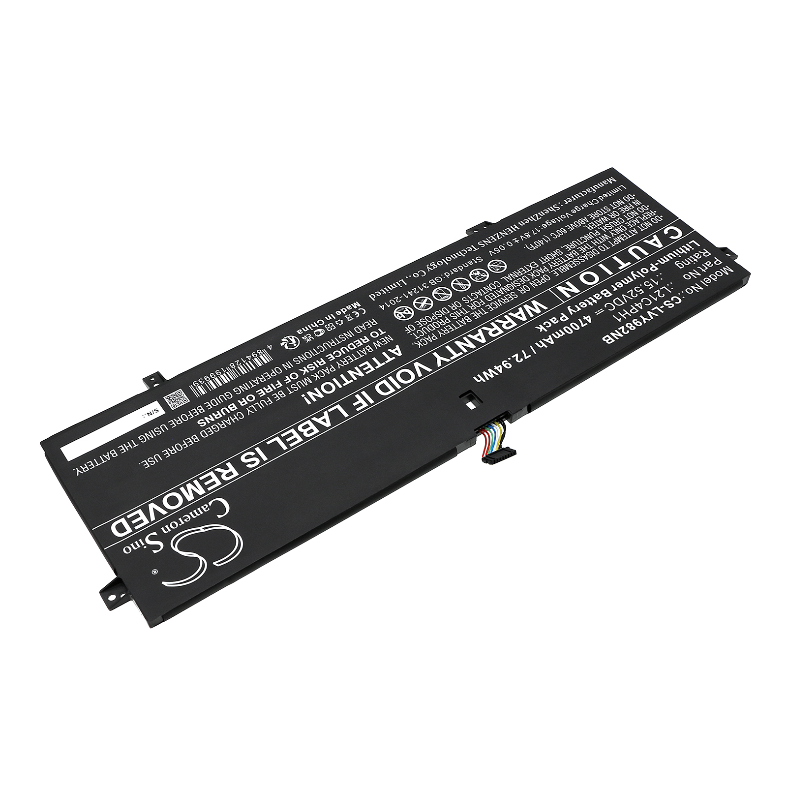 Акумулятор Lenovo Yoga Slim 9 14IAP7 82T00002SP, Yoga Slim 9 14IAP7 82T00003GE, Yoga Slim 9 14IAP7 82T00005GE, Yoga Slim 9 14IAP7 82T00007TA, Yoga Slim 9 14IAP7 82T00008AX, Yoga Slim 9 14IAP7 82T00009AX, Yoga Slim 9 14IAP7 82T0000AMX, Yoga Slim 9 - Зображення 2