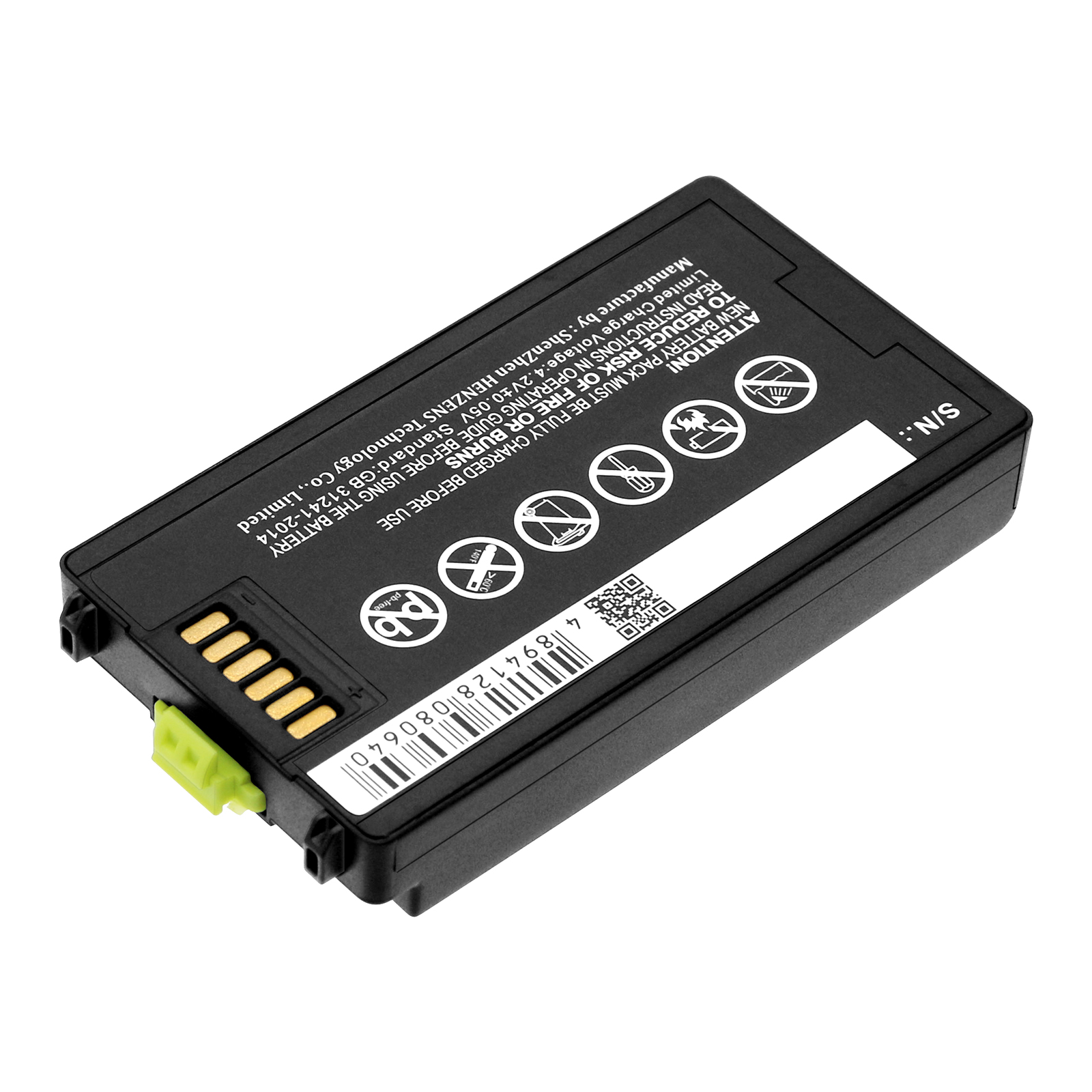 Акумулятор Zebra MC3100, MC3190, MC3190G, MC3190-G13H02E0, MC3190-GL4H04E0A, MC3190-KK0PBBG00WR, MC3190-RL2S04E0A, MC3190-RL4S04E0A, MC3190-SL4H12E0U - Зображення 3