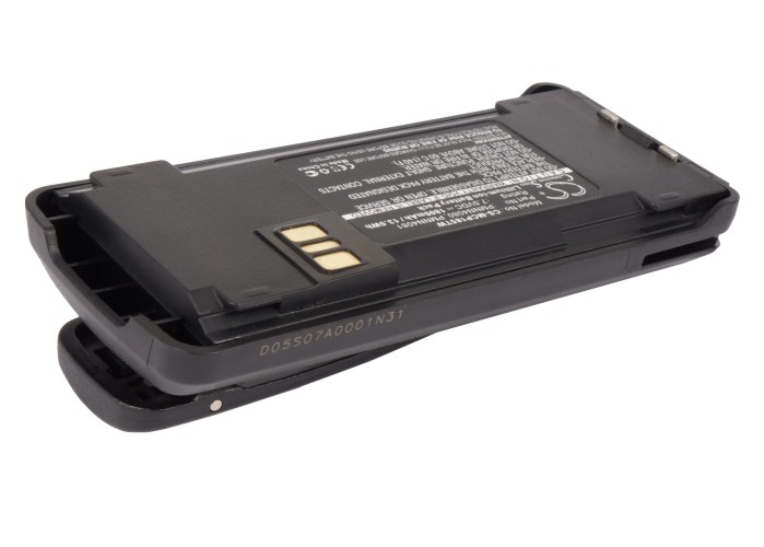 Акумулятор Motorola CP040, CP100, CP100D, CP1200, CP1300, CP140, CP150, CP160, CP1600, CP1660, CP170, CP180, CP185, CP200, CP200D, CP200XLS, CP250, CP340, CP360, CP380, CP476, CP477, DEP450, DP1400, EP350, EP450, GP3188, GP3688, MTX1000, MTX888, - Зображення 2