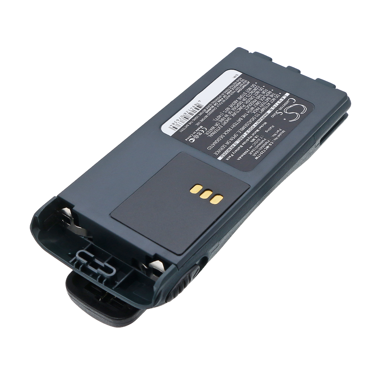 Акумулятор Motorola CT150, CT250, CT450, CT450LS, GP1280, GP140, GP240, GP280, GP308, GP320, GP328, GP330, GP338, GP339, GP340, GP360, GP380, GP540, GP580, GP640, GP680, GP88s, HT1200, HT1225, HT1250, HT1250 LS, HT1250 LS+, HT1250.LS, HT1250.LS+, - Зображення 2