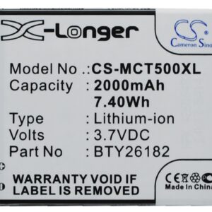 Акумулятор Mobistel Cynus T5, MT-9201b, MT-9201S, MT-9201w