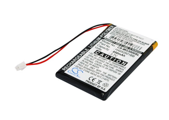 Акумулятор Typhoon MyGuide 3000, MyGuide 3010, MyGuide 3030 - Зображення 2