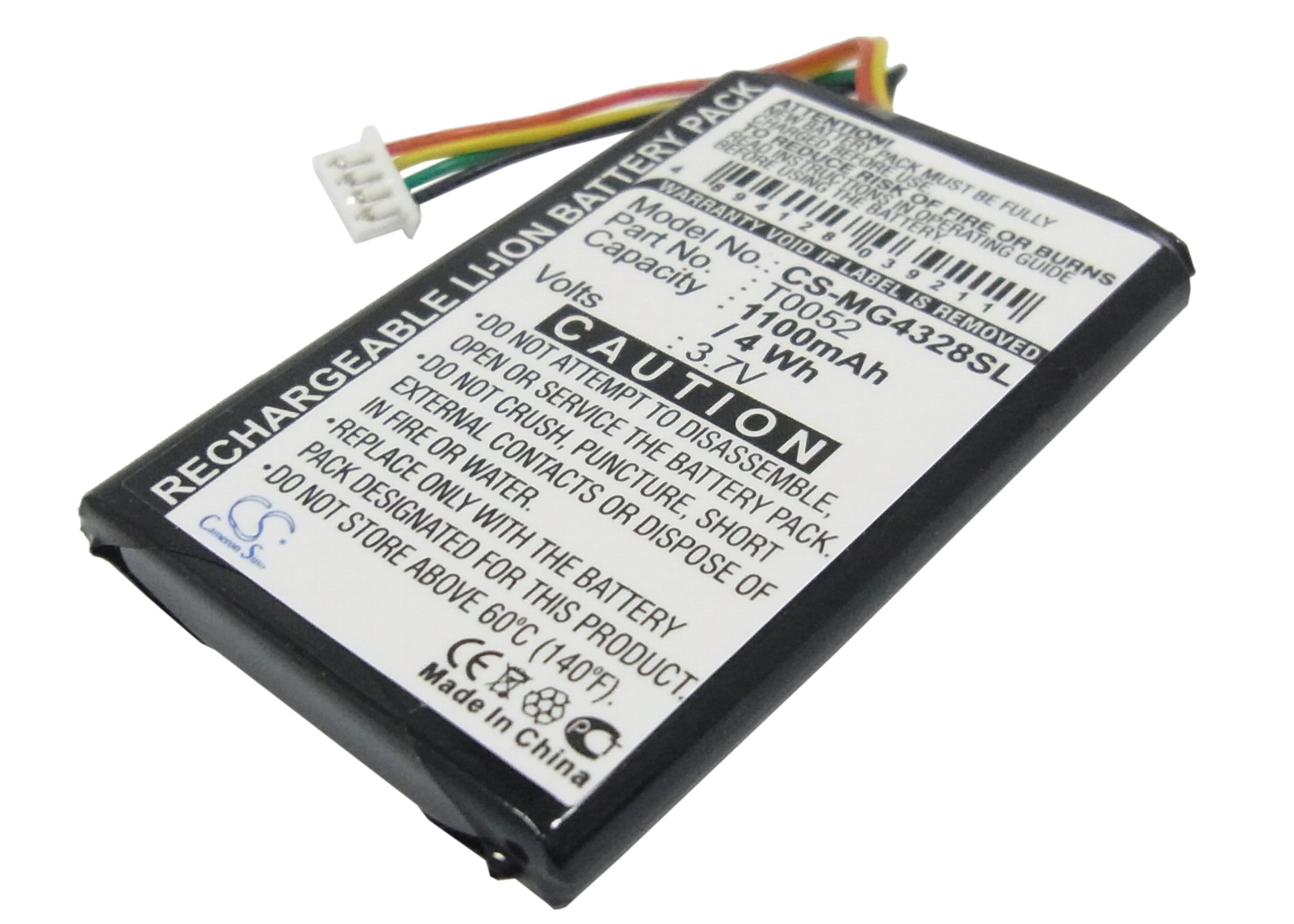 Акумулятор Typhoon Myguide 4328, myguide 4328 BT, myguide 4328 sat nav