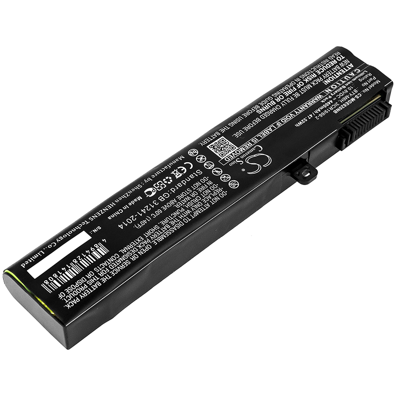 Акумулятор MSI GE62, GE62 2QC-264XCN, GE62 2QC-648XCN, GE62 2QD-007XCN, GE62 2QD-059XCN, GE62 2QD-647XCN, GE62 2QE-052CN, GE62 2QE-053XCN, GE62 2QE-216XCN, GE62 2QF-255XCN, GE62 6QC-489XCN, GE62 6QC-490XCN, GE62 6QC-867XCN, GE62 6QD-026XCN, GE62 - Зображення 2