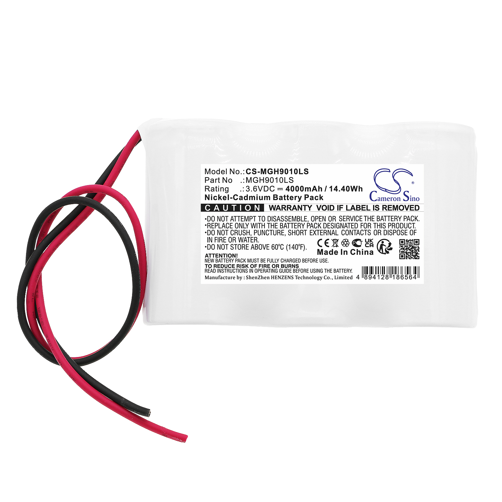 Акумулятор 4000 mAh for CS-MGH9010LS - Зображення 3