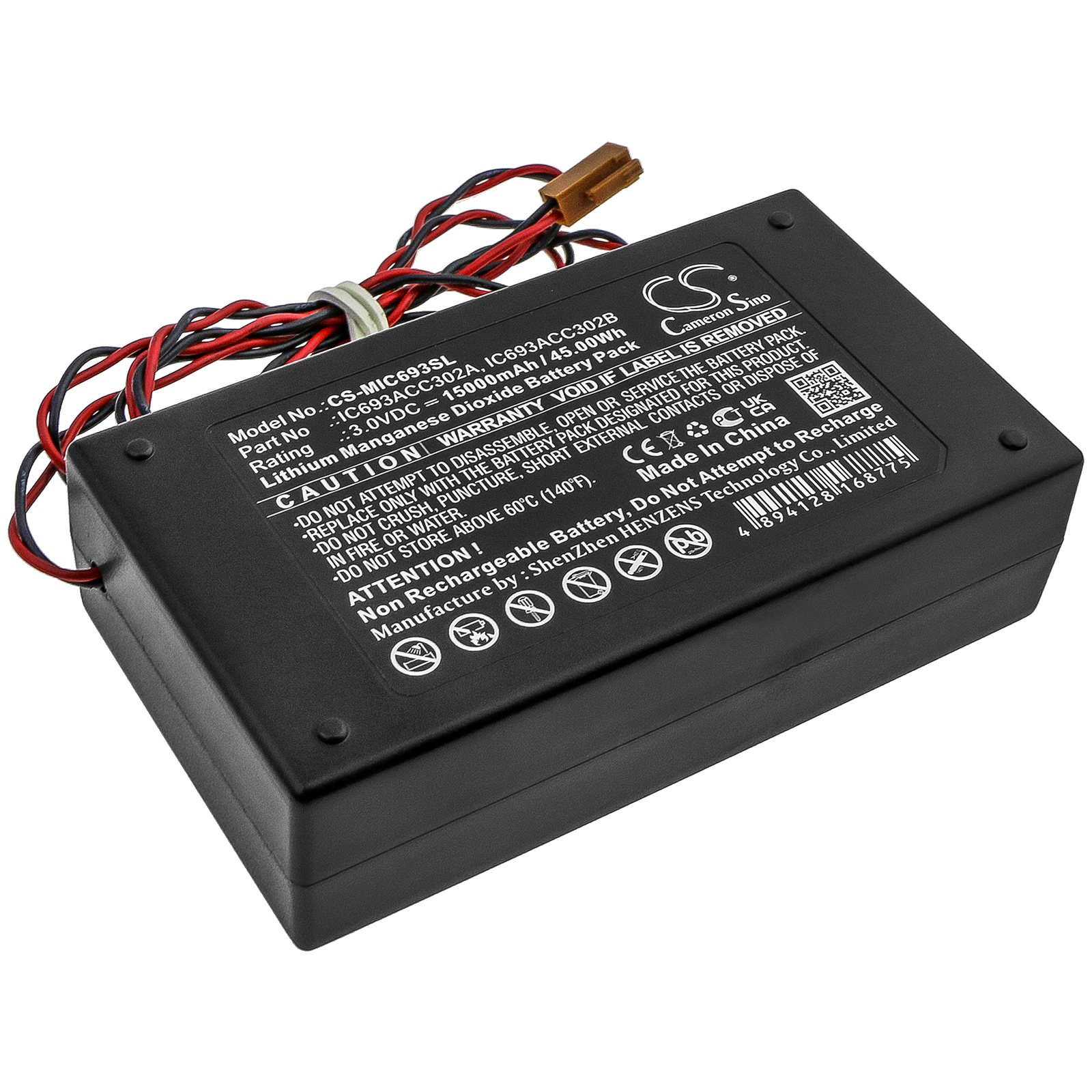 Акумулятор GE Fanuc IC693ACC302A, IC693ACC302B