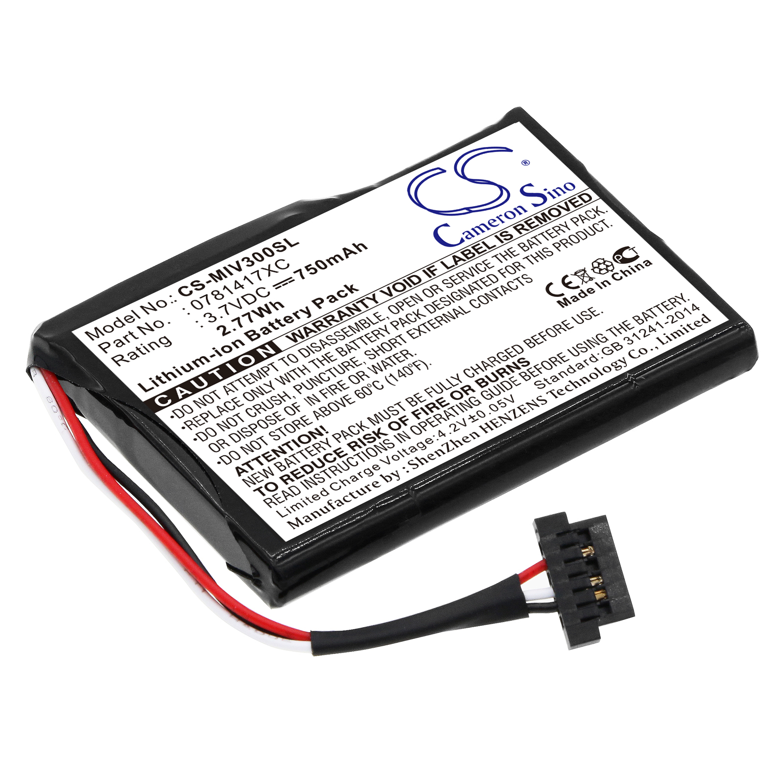 Акумулятор Mitac Mio Moov 360u, Mio Moov 300, Mio Moov 301, Mio Moov 310, Mio Moov 330, Mio Moov 330u, Mio Moov 350, Mio Moov 360, Mio Moov 370