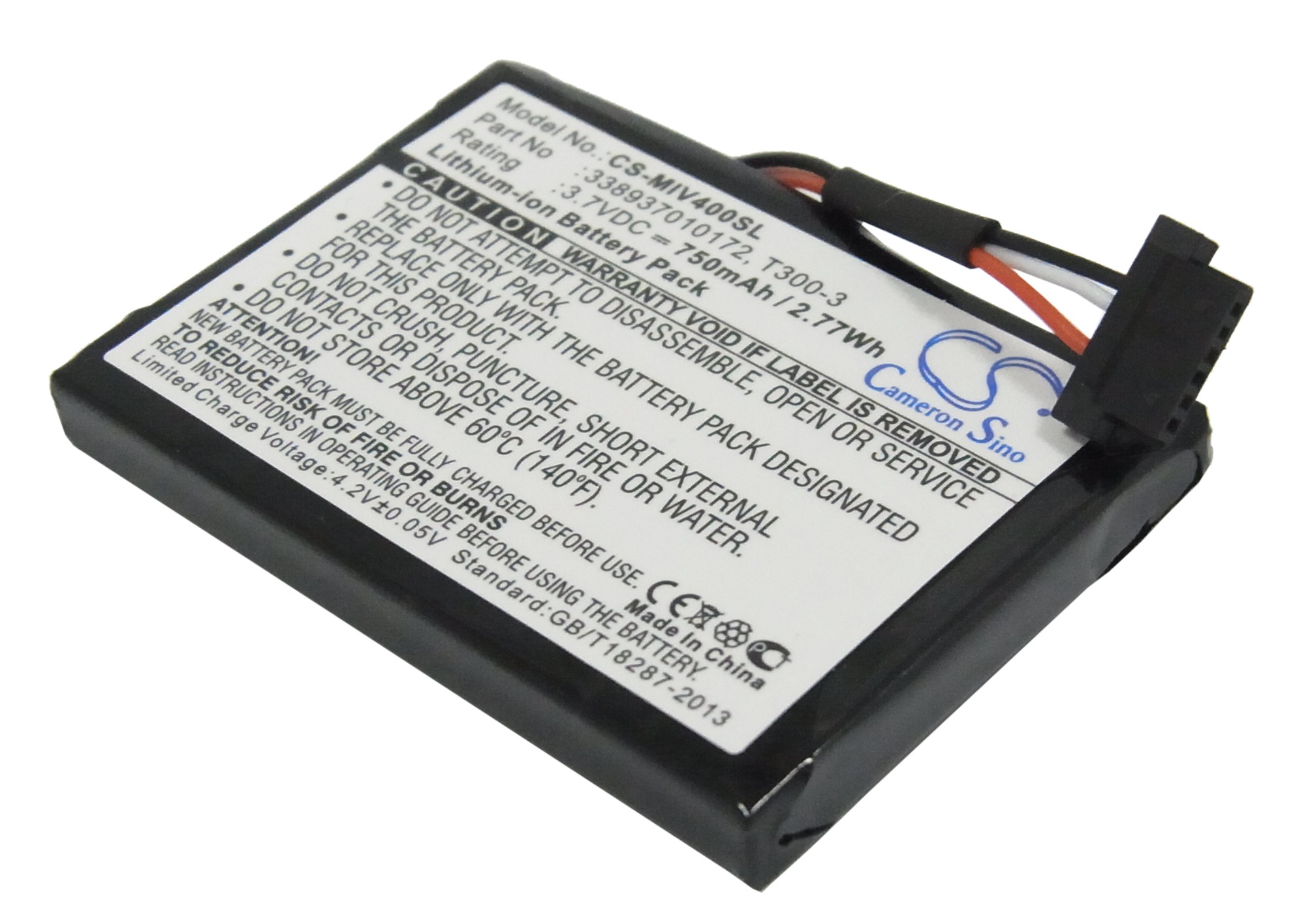Акумулятор Mitac M1100, MIO 4190, Mio Moov 400, Mio Moov 405, Mio Moov 500, Mio Moov 510, Mio Moov 560