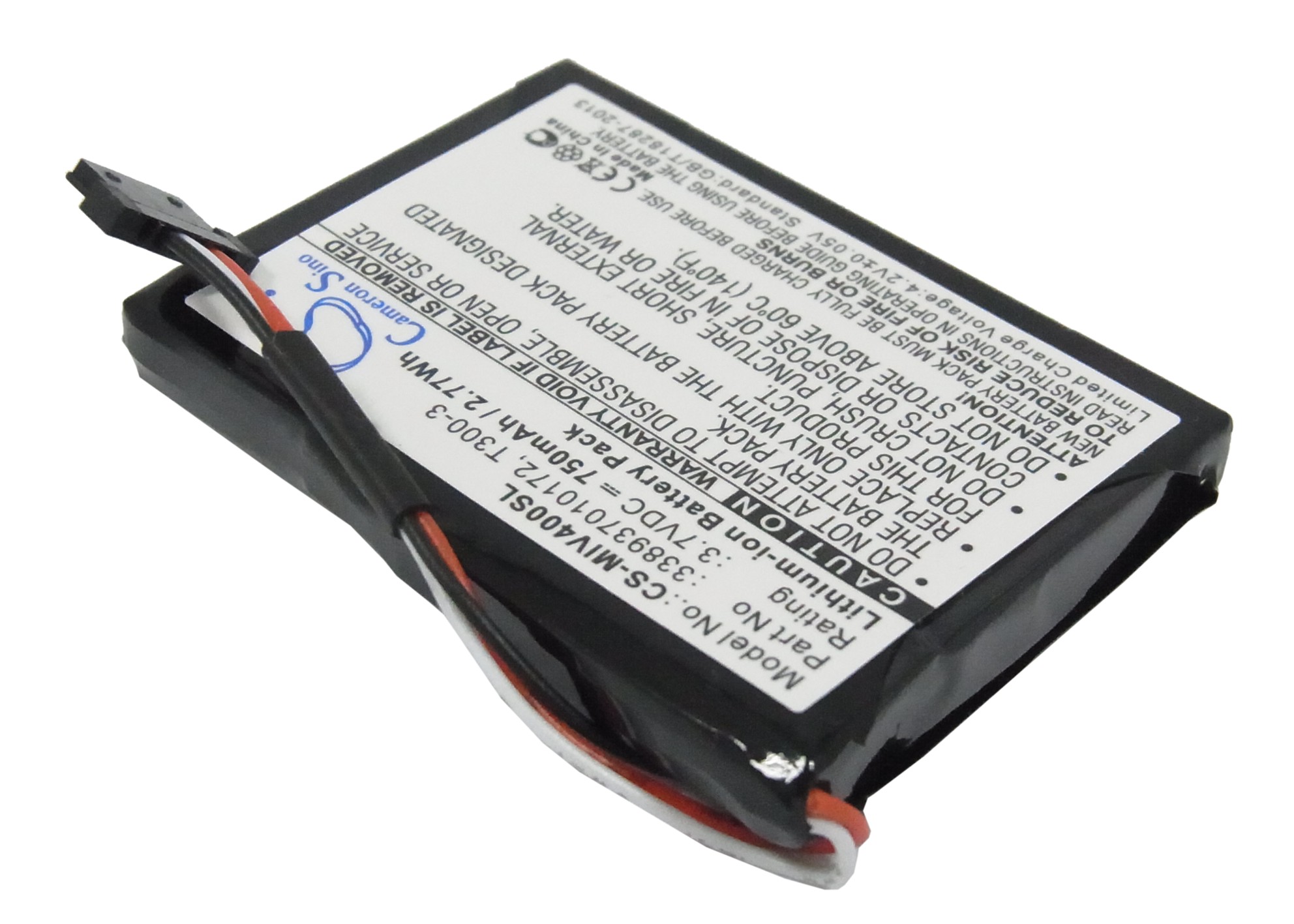Акумулятор Mitac M1100, MIO 4190, Mio Moov 400, Mio Moov 405, Mio Moov 500, Mio Moov 510, Mio Moov 560 - Зображення 2
