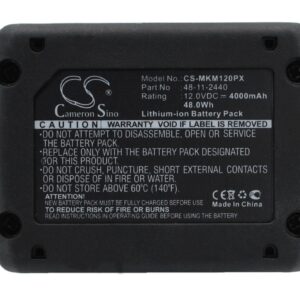 Акумулятор Milwaukee C12 FM, C12 HZ, C12 HZ-0, C12 HZ-202C, C12 JSR, C12 JSR-0, C12 LTGE, C12 MT, C12 MT-0, C12 MT-202B, C12 MT-402B, C12 PC, C12 PC-0, C12 PN, C12 PN-0, C12 PPC, C12 PPC-0, C12 PXP, C12 PXP-I06202C, C12 PXP-I10202C, C12 PXP-N202C,