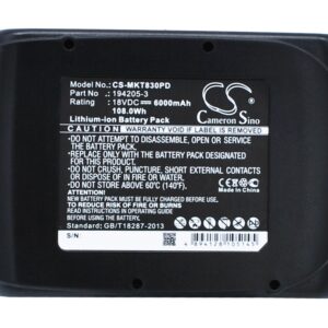 Акумулятор Makita BBO140, BBO180, BBO180Z, BCF050, BCF201, BCF201Z, BCL140, BCL140Z, BCL142, BCL142Z, BCL180, BCL180F, BCL180W, BCL180Z, BCL180ZW, BCL182, BCL182Z, BCS550, BCS550F, BCS550RFE, BCS550Z, BDA340, BDA340RFE, BDA340Z, BDA341, BDA341RFE,