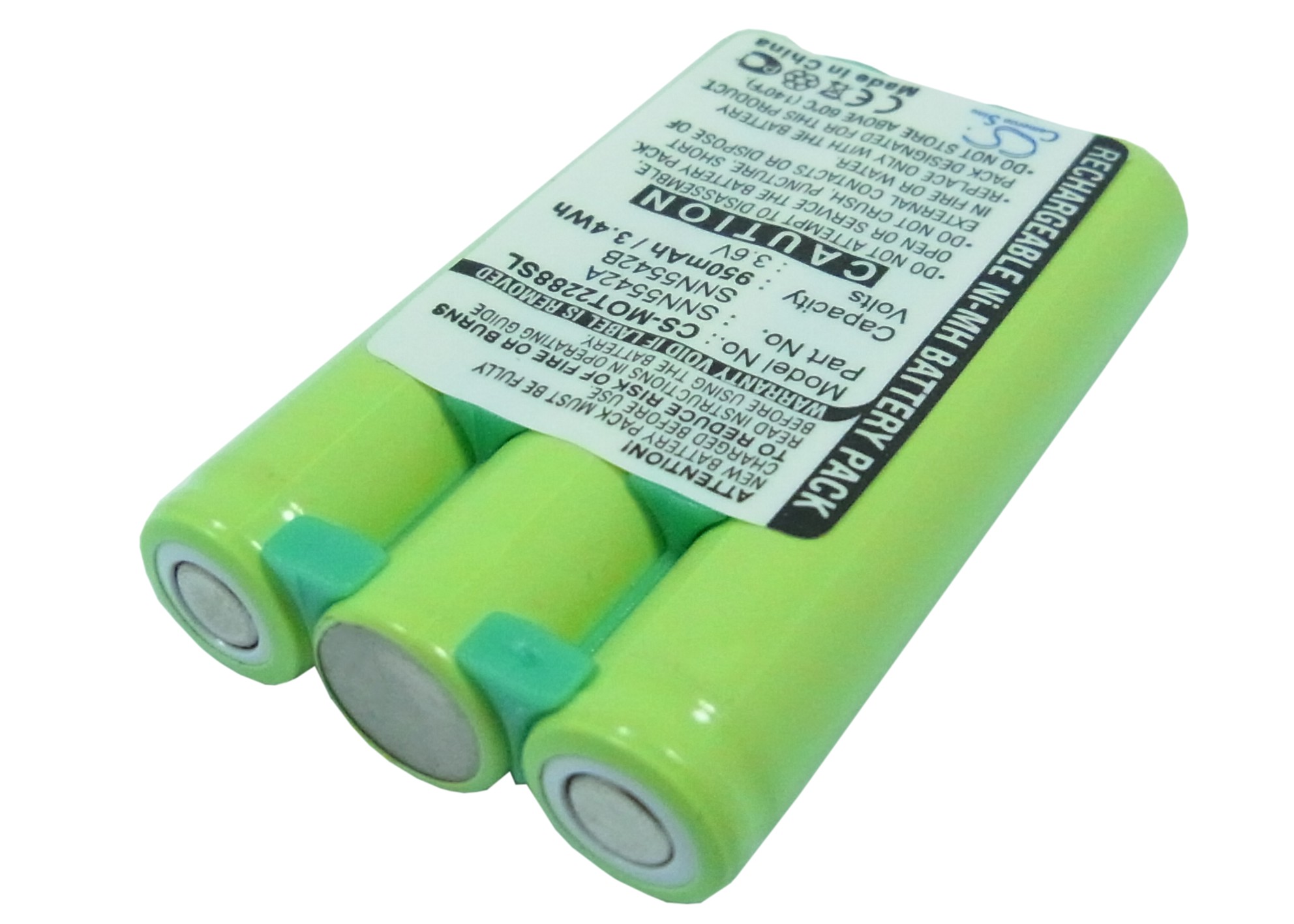 Акумулятор Motorola 2297, M2090, T2088, T2260, T2267, T2282, T2287, T2288, T2290, T2297, T2298, T2390, V2260, V2267, V2282, V2288, V2290, V2297, V2397 - Зображення 2