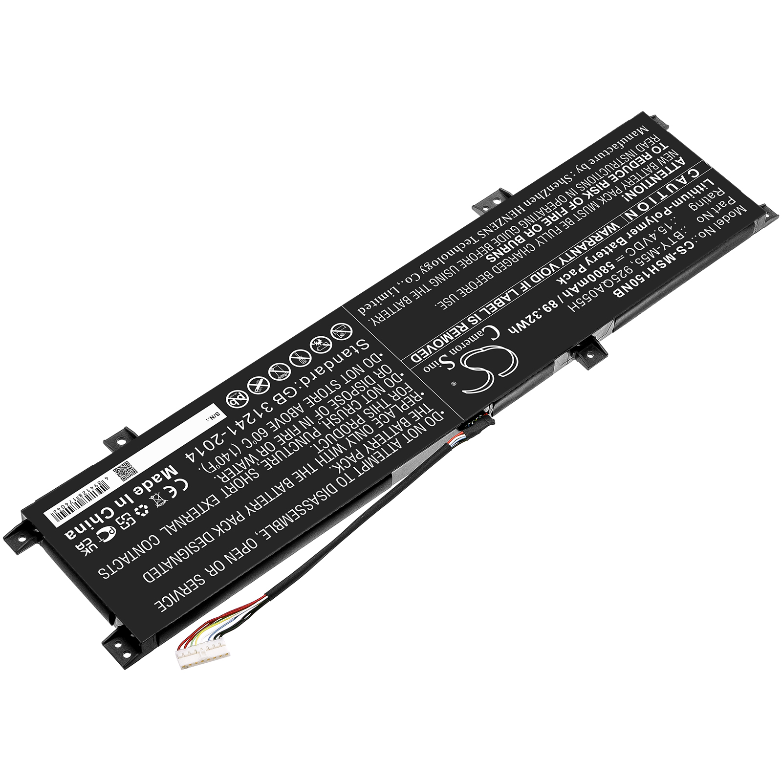 Акумулятор MSI Alpha 15 A3DDK, Alpha 15 A4DEK, Alpha 15 B5EEK, Alpha 15 B5Ex - Зображення 2