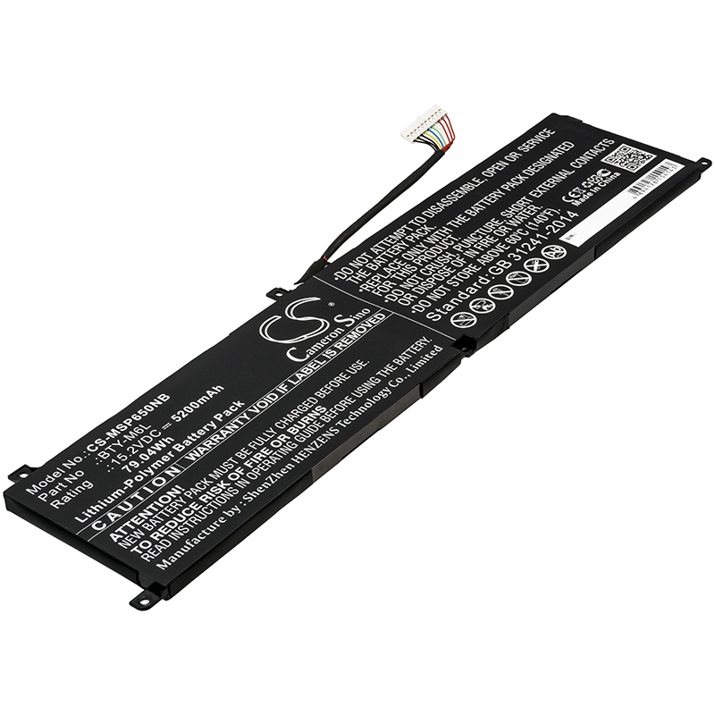 Акумулятор MSI GS65, GS65 Stealth Thin, GS65 Stealth Thin 9RE-051US, P65, P65 Creator 8RF, PS63