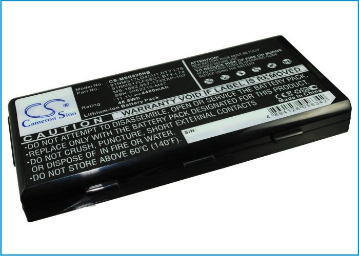 Акумулятор MSI A5000, A6005, A7200, CR500, CR600, CR600-001US, CR600-013US, CR600-017US, CR600-234US, CR610, CR610 C61M32-HDSB, CR610 MS-3801, CR610 MS-6890, CR610 MS-6891, CR610-001NL, CR610-003HU, CR610-005, CR610-006, CR610-006NE, CR610-007PL,