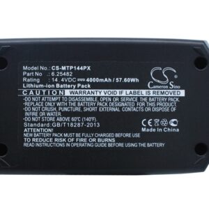 Акумулятор Metabo BSZ 14.4, BSZ 14.4 Impuls, SBZ 14.4 Impuls, ULA9.6-18