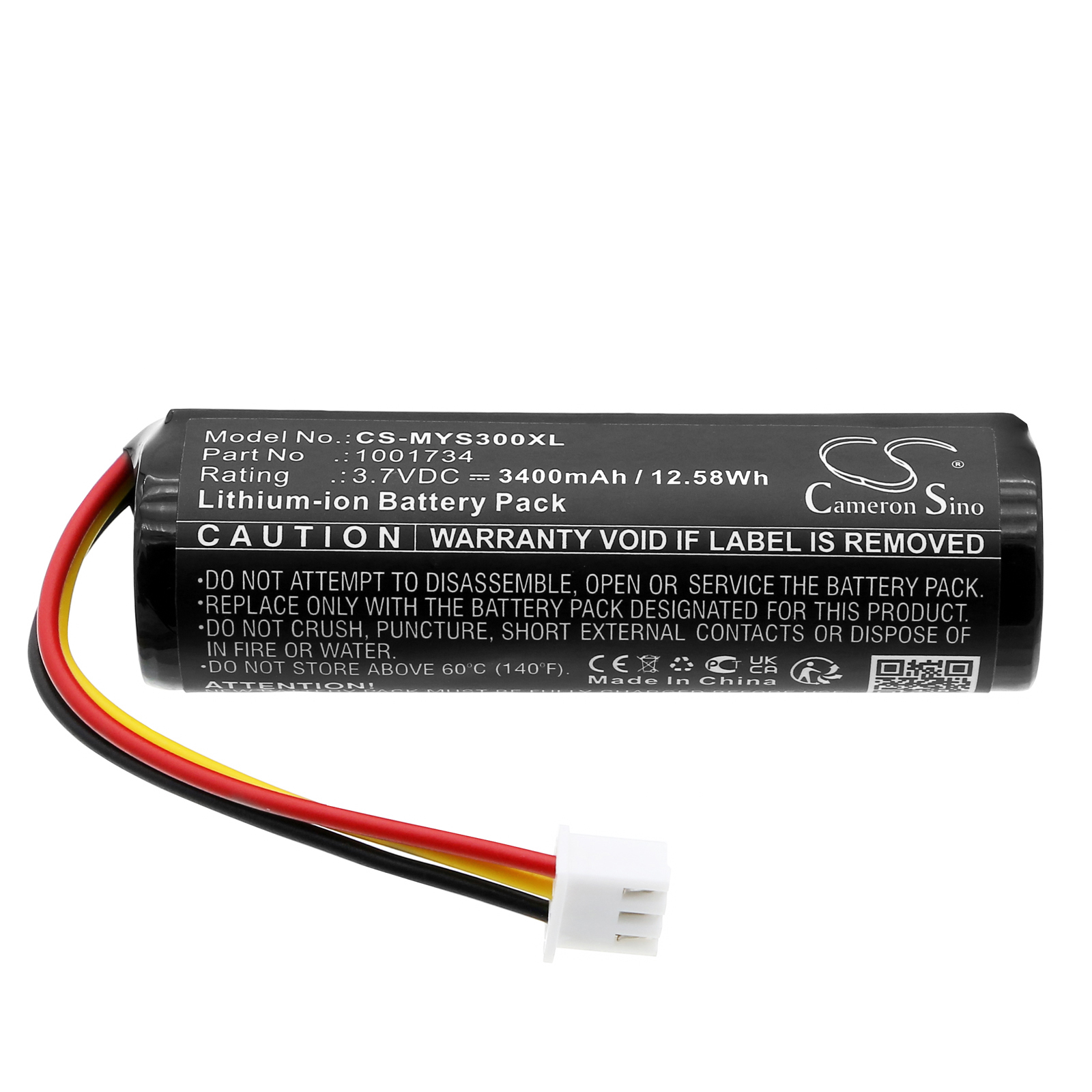 Акумулятор Envitec 1001844, MySign O O2 Meter, MySign S - Зображення 3
