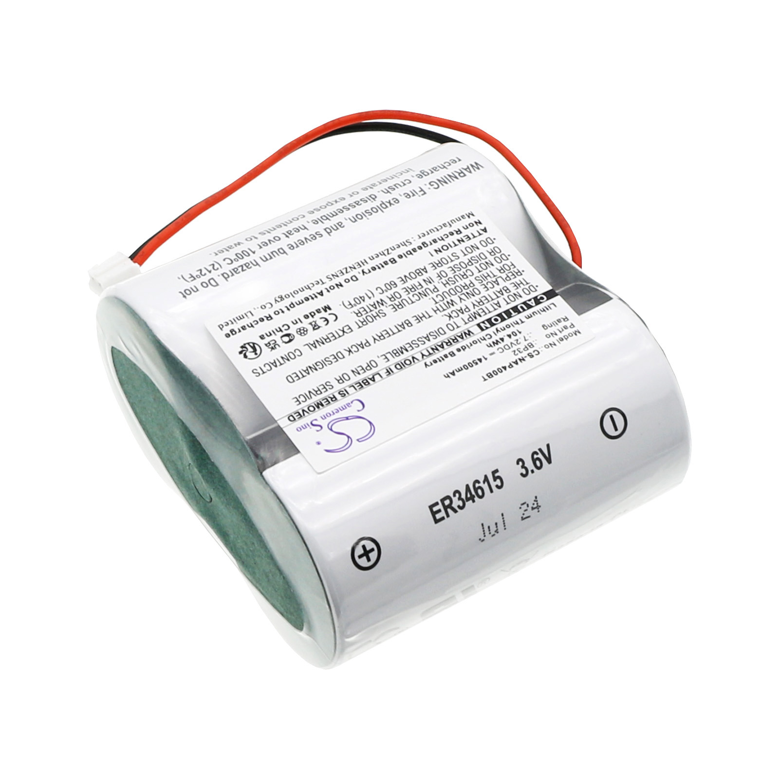 Акумулятор Noxalarm 151.016, Noxalarm NOXIANE P40, SECURIX 40 - Зображення 2